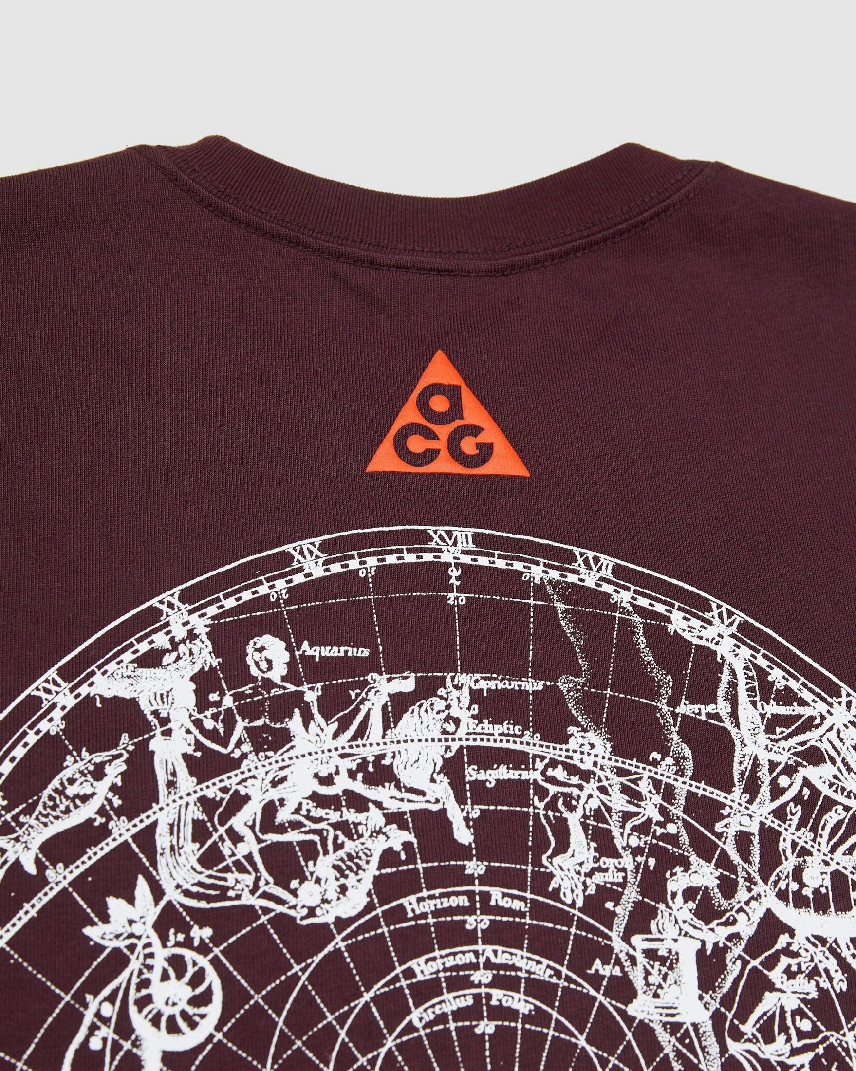 Nike ACG - Stargaze Men's T-Shirt Burgundy - Clothing - Red - Image 4