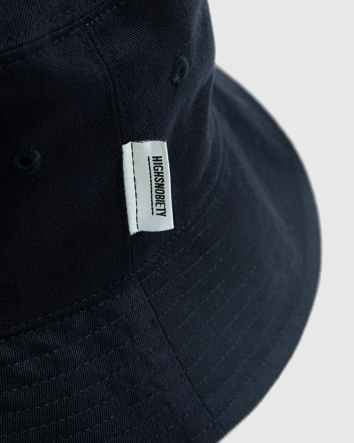 Highsnobiety - Bucket Hat Black - Accessories - Black - Image 4