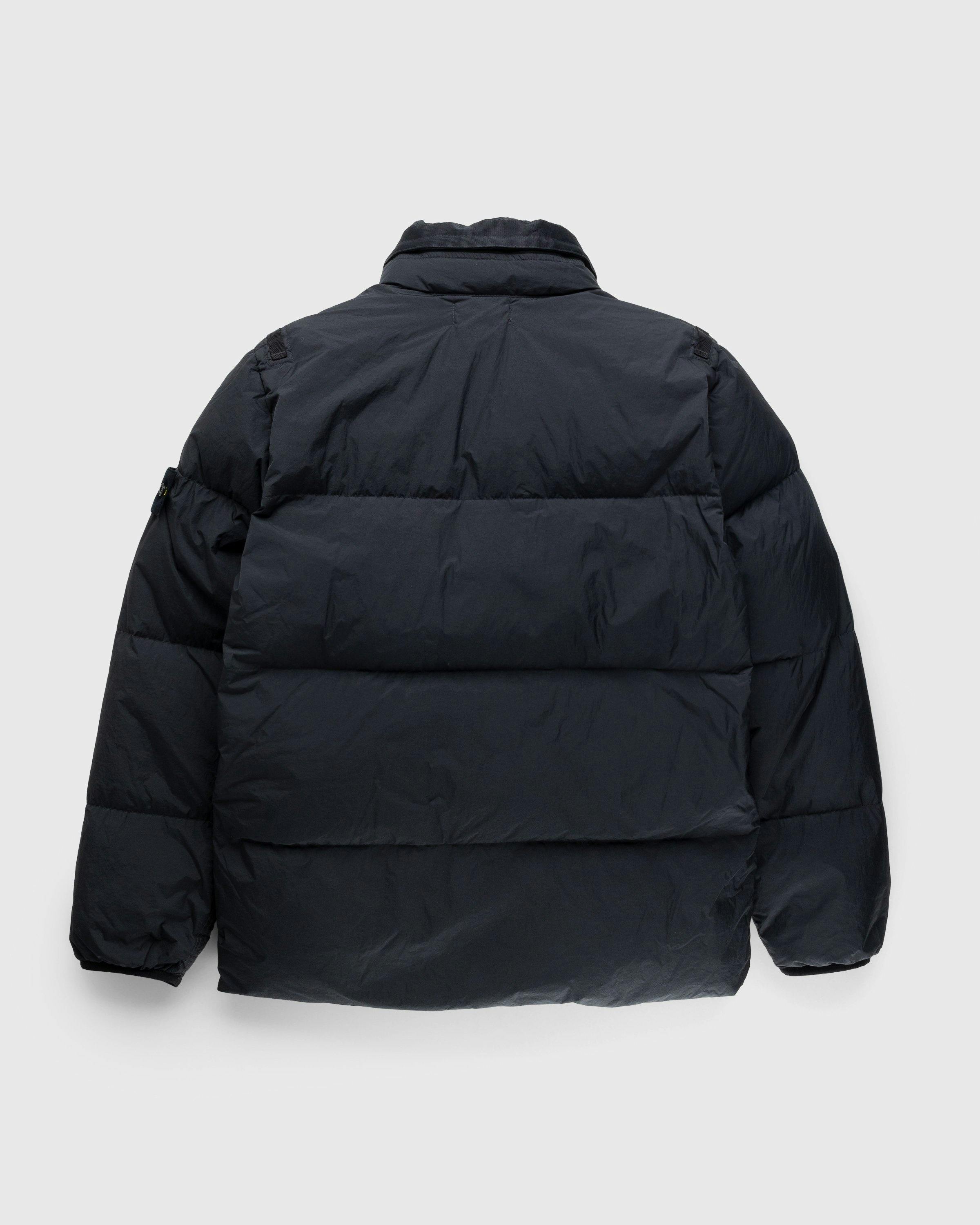 Stone Island - Garment-Dyed Crinkle Down Jacket Charcoal - Clothing - Grey - Image 2