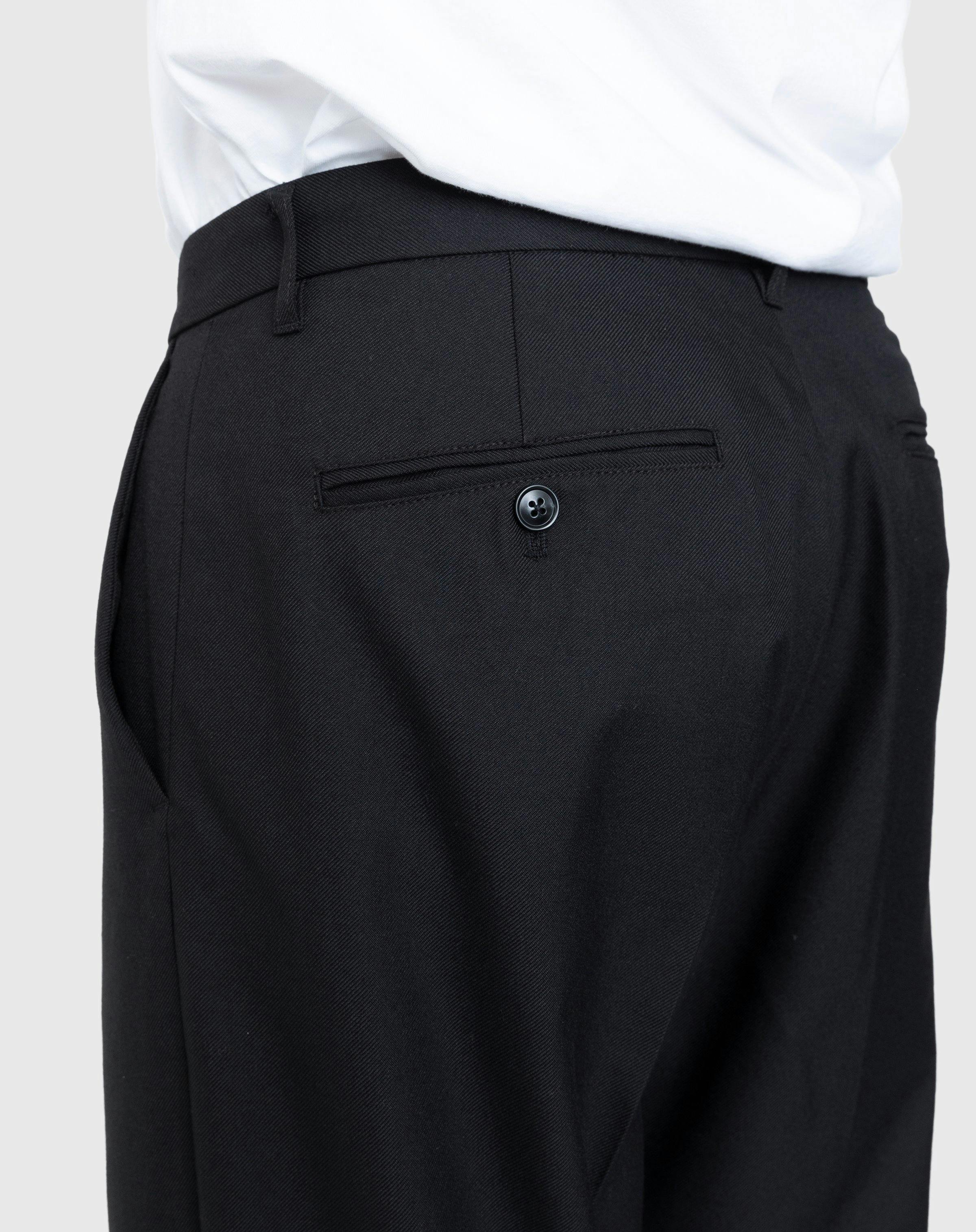 Highsnobiety - Heavy Wool Dress Pants Black - Clothing - Black - Image 3