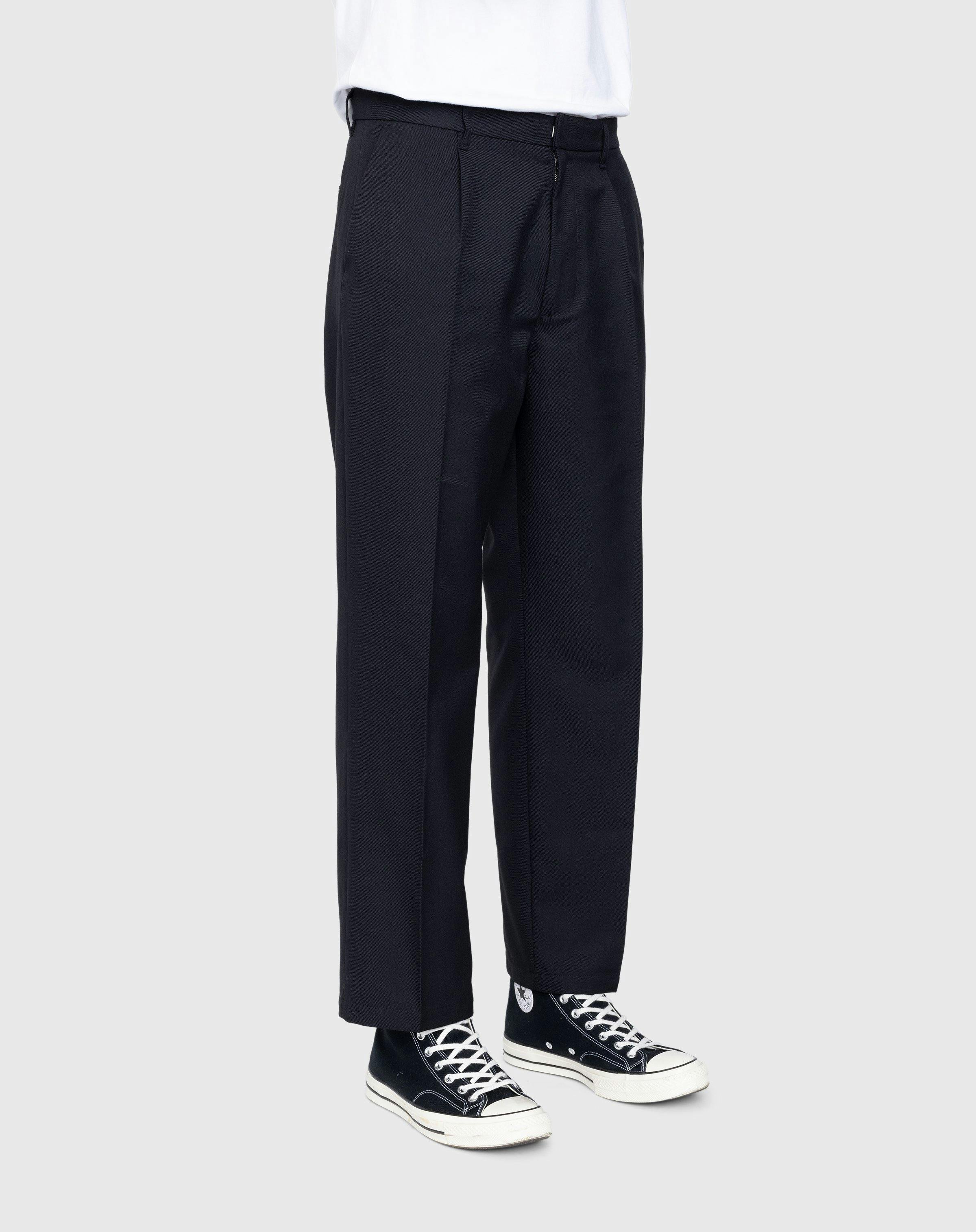 Highsnobiety - Heavy Wool Dress Pants Black - Clothing - Black - Image 4