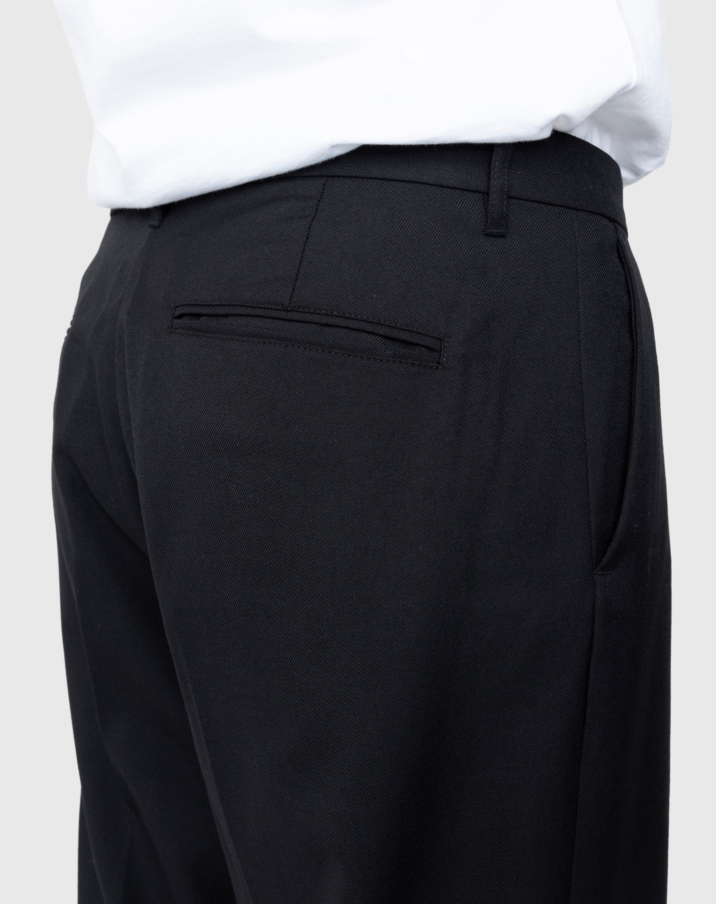 Highsnobiety - Heavy Wool Dress Pants Black - Clothing - Black - Image 5