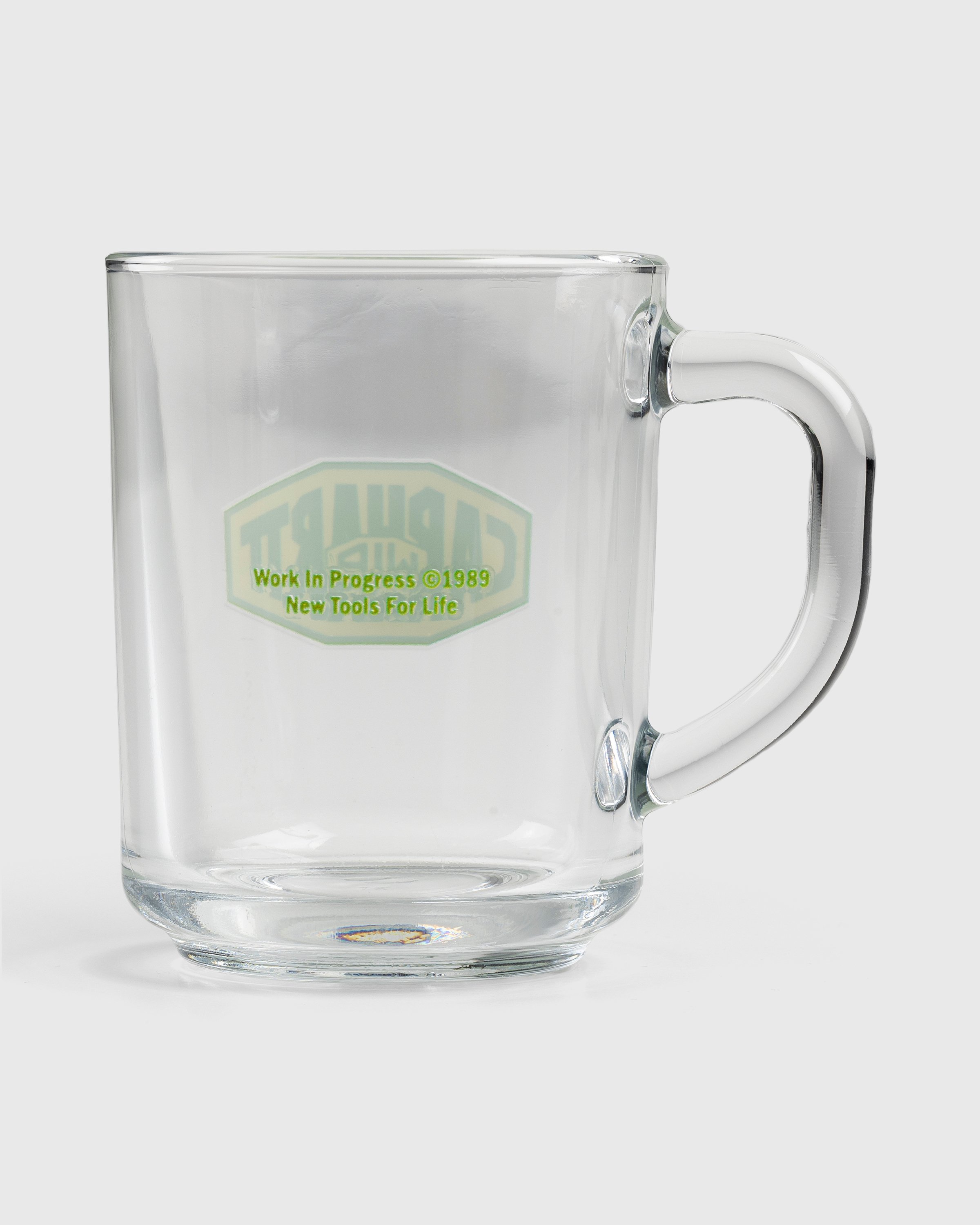 Carhartt WIP - New Tools Glass Mug Clear - Lifestyle - Clear - Image 2