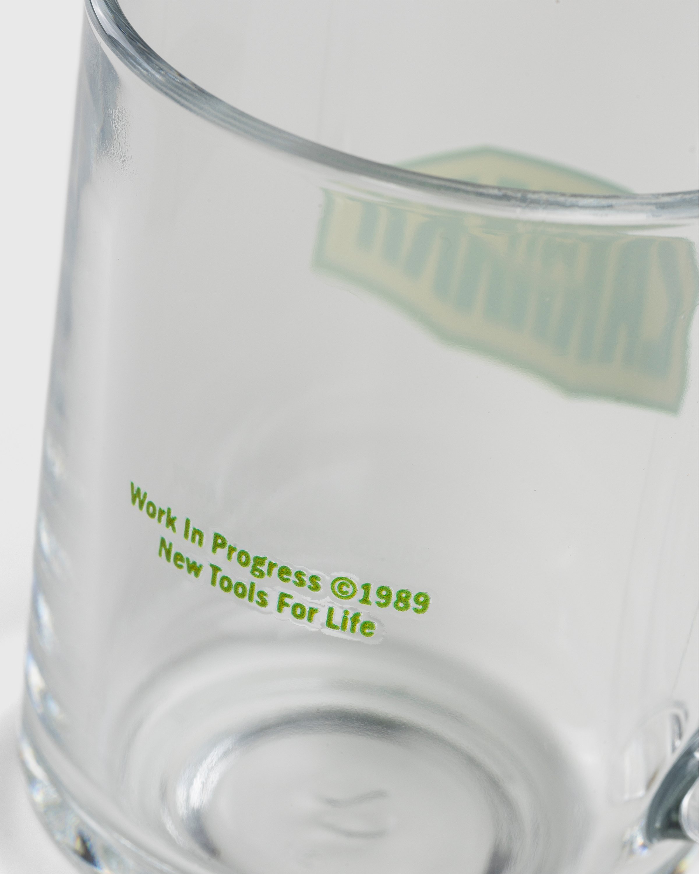 Carhartt WIP - New Tools Glass Mug Clear - Lifestyle - Clear - Image 4