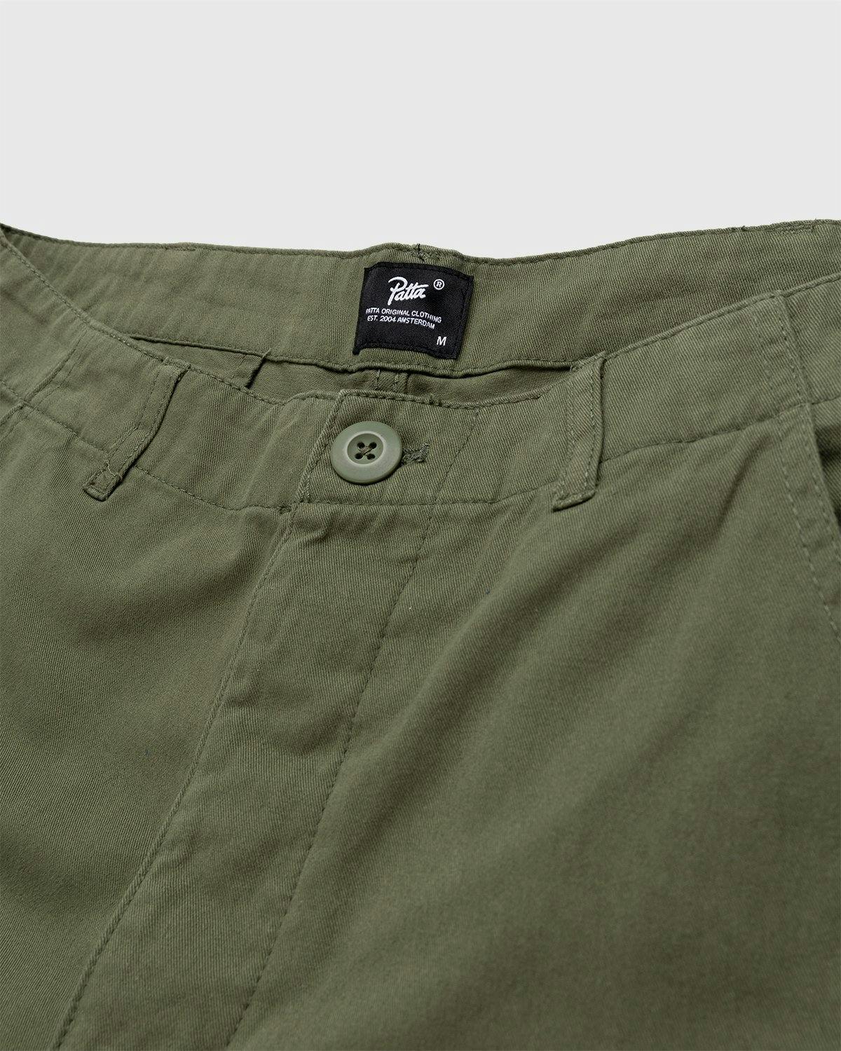 Patta - Basic Cargo Pants Olive - Clothing - Green - Image 5