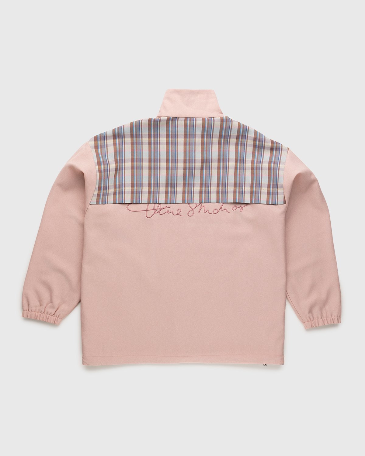 Acne Studios - Checked Twill Jacket Blossom Pink - Clothing - Pink - Image 2