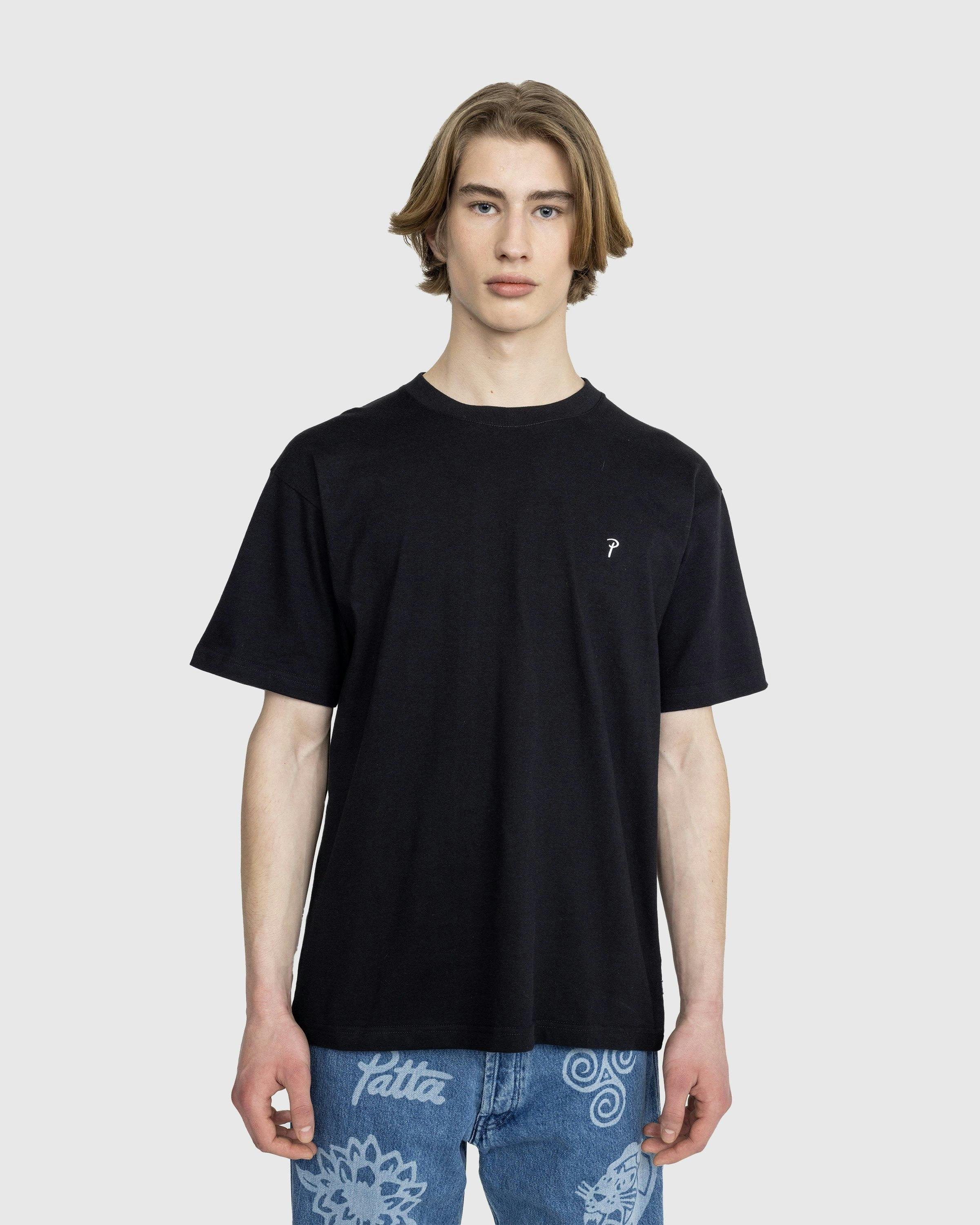 Patta - Basic Script P T-Shirt - Clothing - Black - Image 2