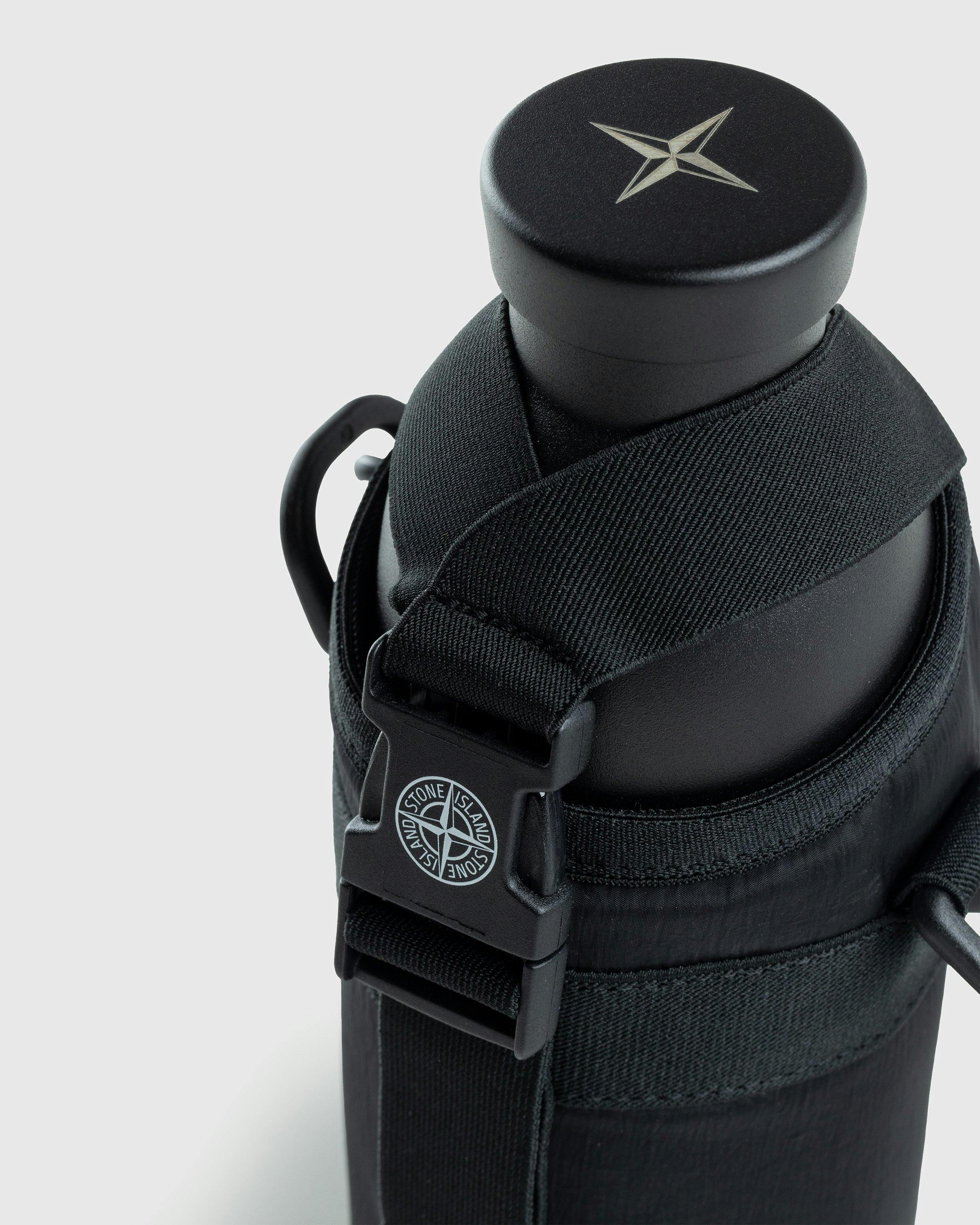 Stone Island - Flask Bag With Bottle Black - Lifestyle - Black - Image 3