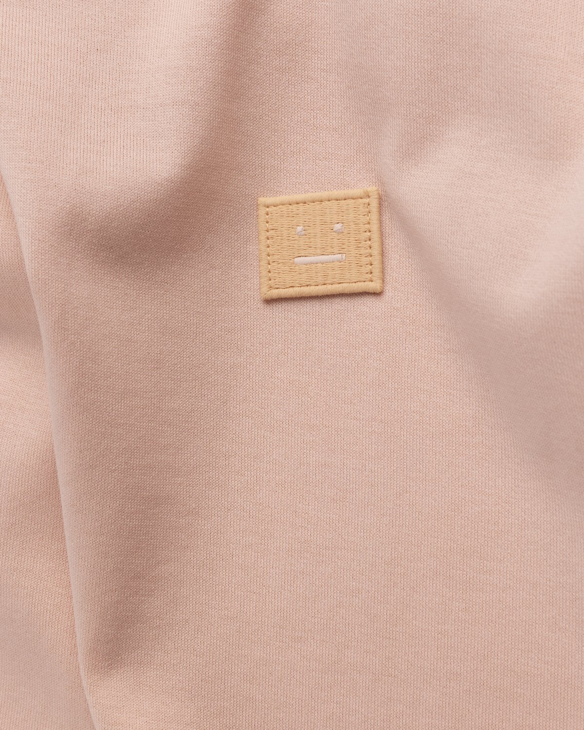 Acne Studios - Slim Fit T-Shirt Powder Pink - Clothing - Pink - Image 3
