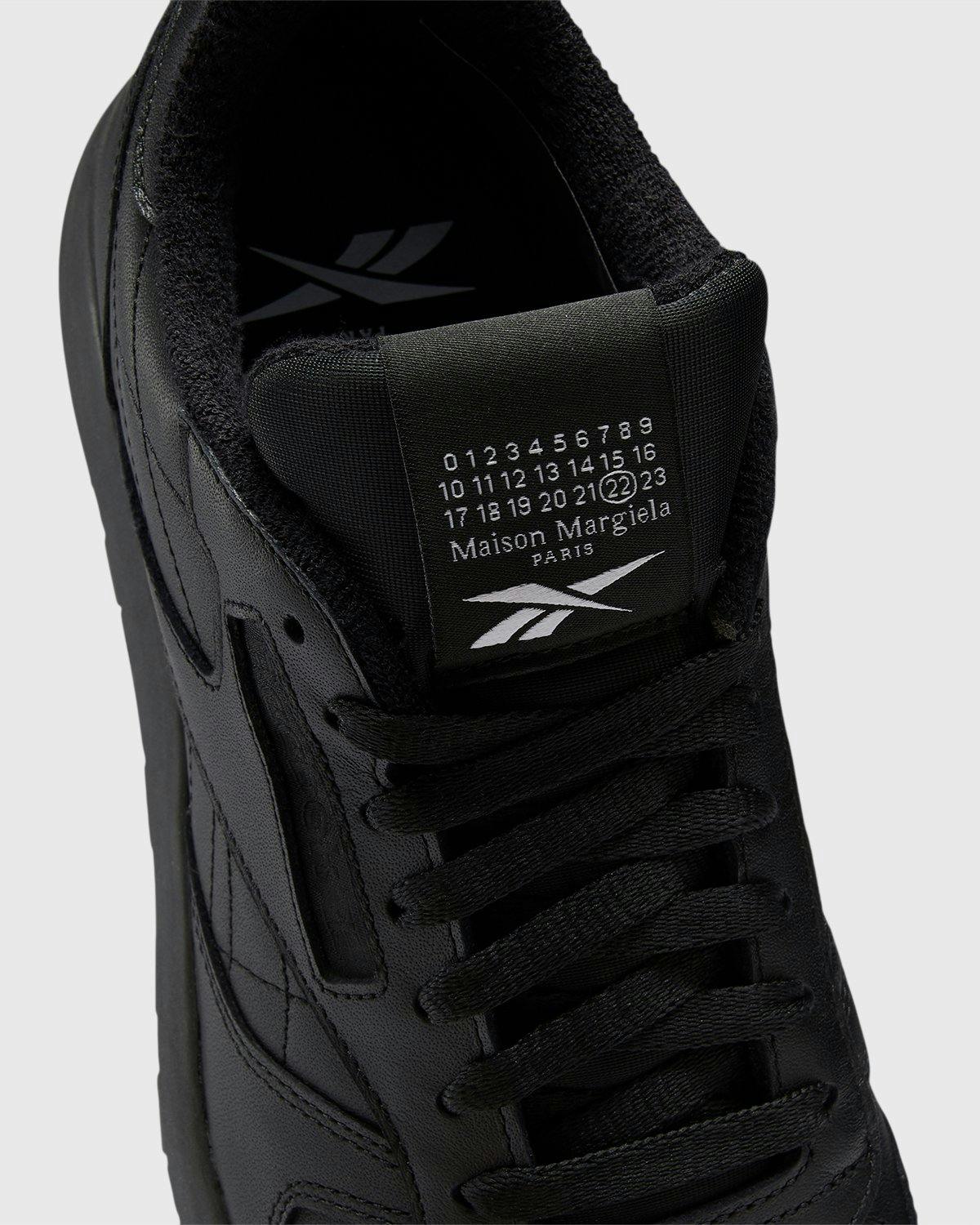 Maison Margiela x Reebok - Classic Leather Tabi Black - Footwear - Black - Image 5