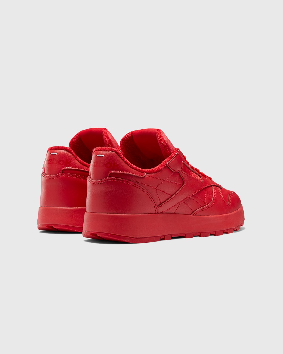 Maison Margiela x Reebok - Classic Leather Tabi Red - Footwear - Red - Image 3