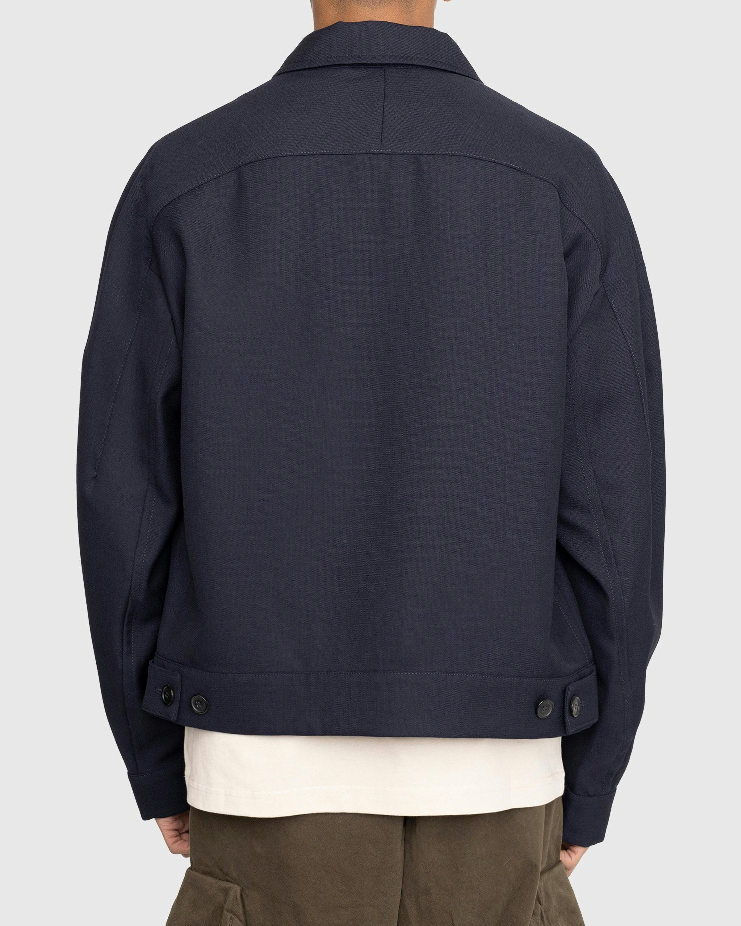 JACQUEMUS - Le Blouson Linu Navy - Clothing - Blue - Image 4