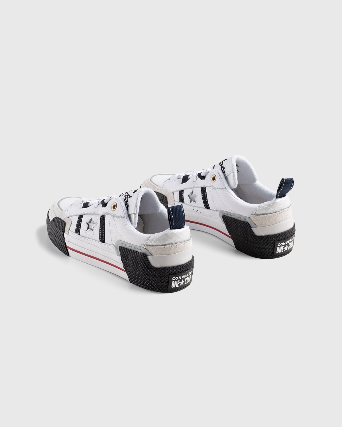 Converse x IBN Japser - One Star Ox White/Black/White - Footwear - White - Image 3