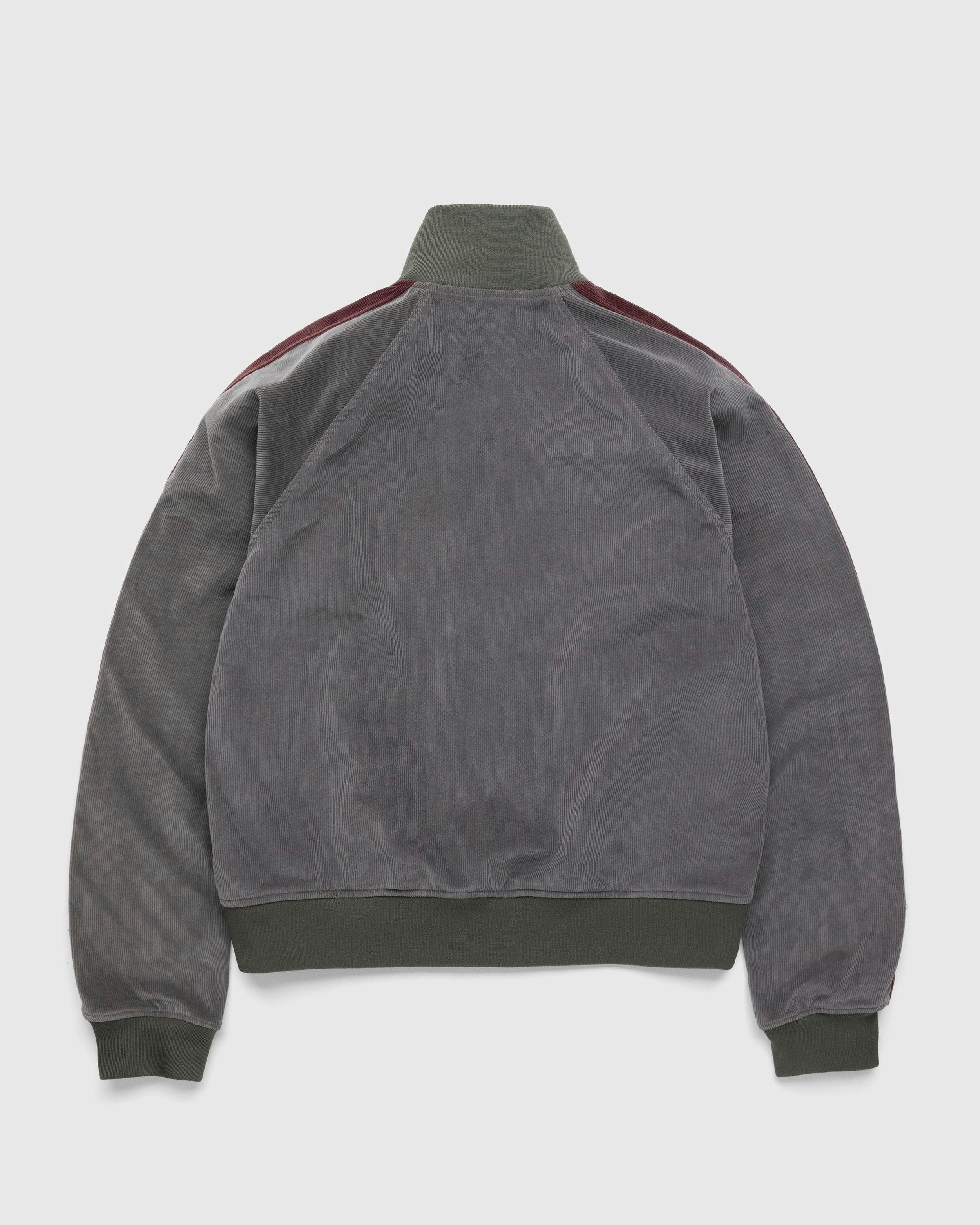 RANRA - Blom Track Jacket Moss/Bordeaux - Clothing - Grey - Image 2