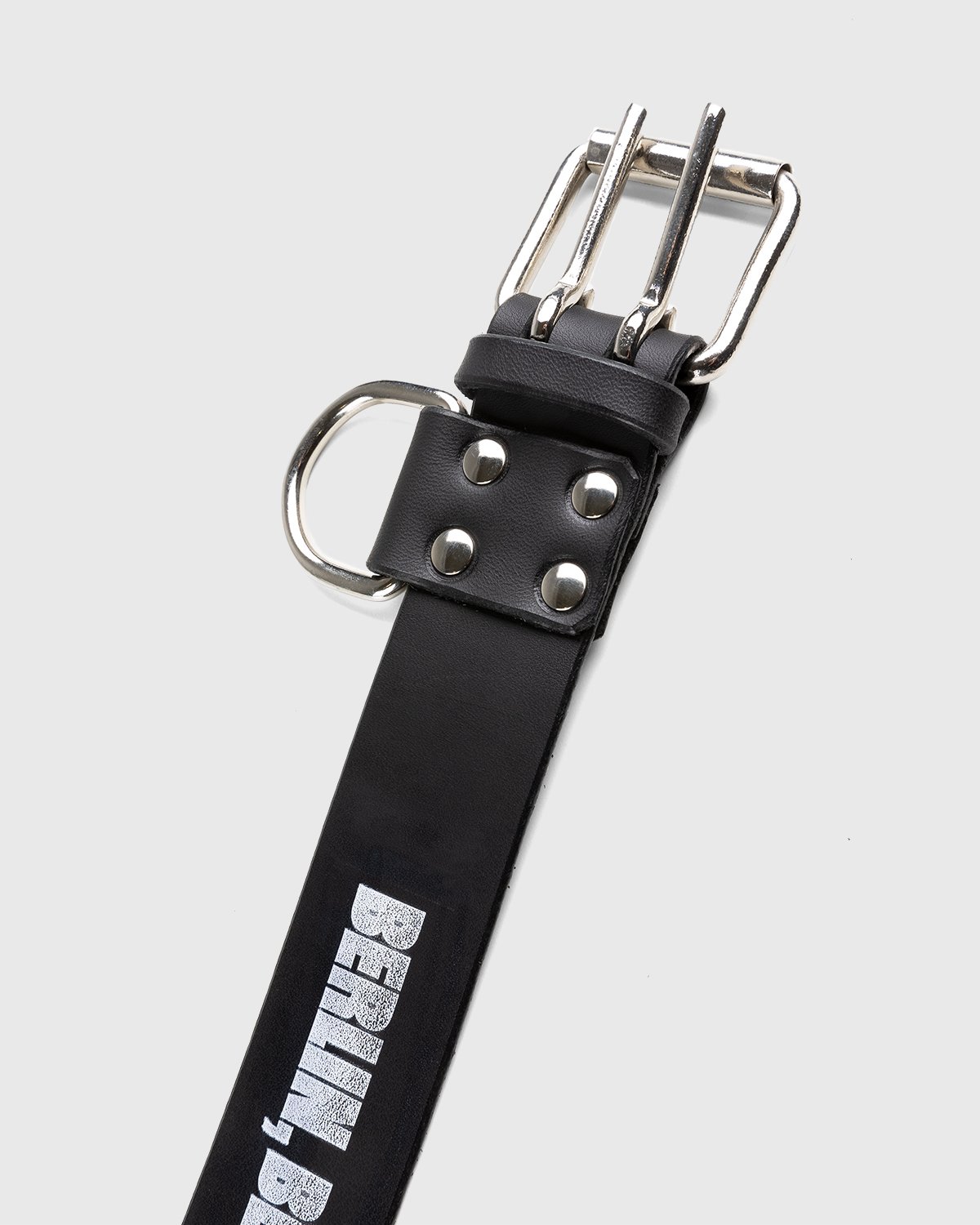 Highsnobiety x Butcherei Lindinger - Belt Black - Accessories - Black - Image 5