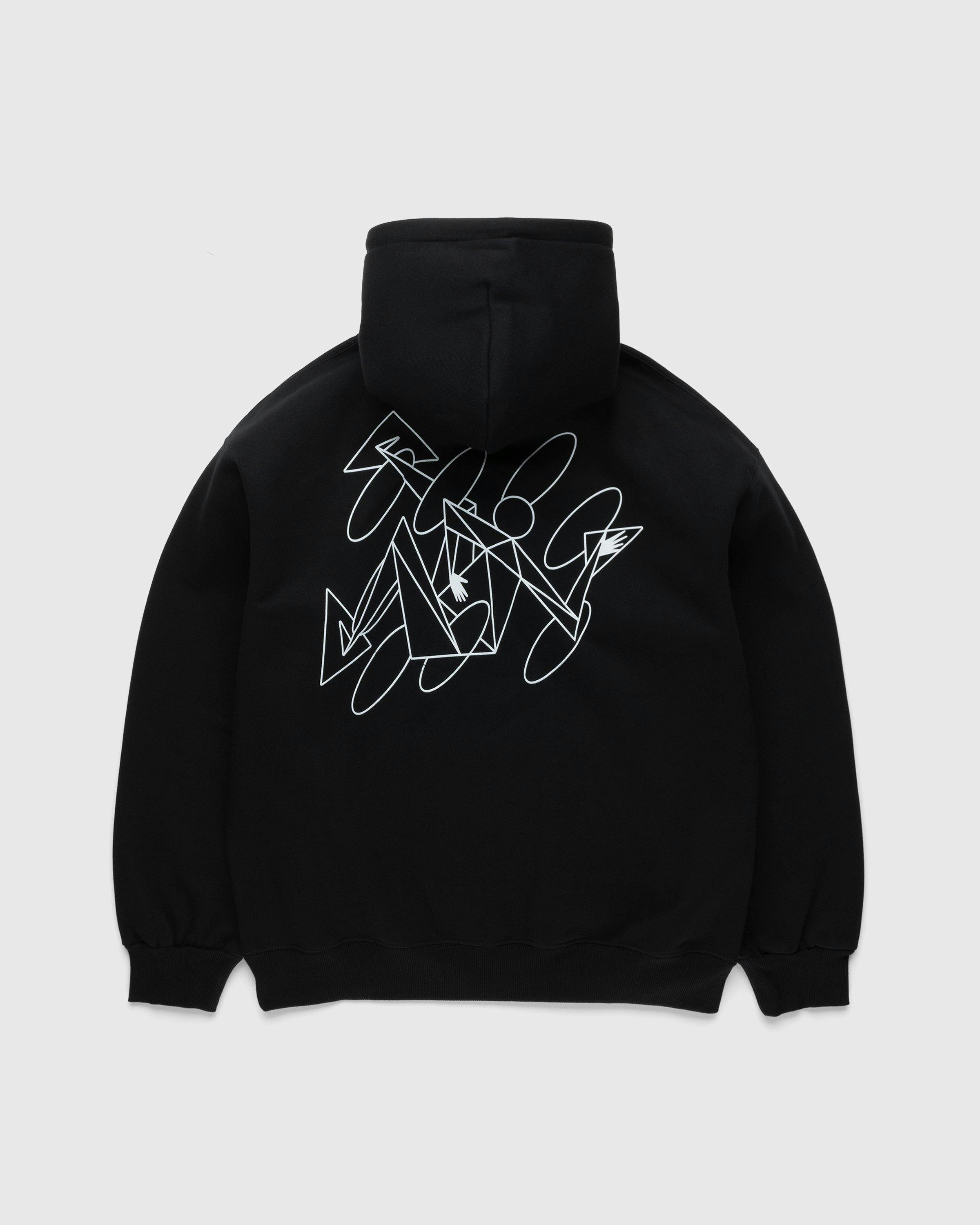 Carhartt WIP - Rush Hour Hoodie Black/White - Clothing - Black - Image 2