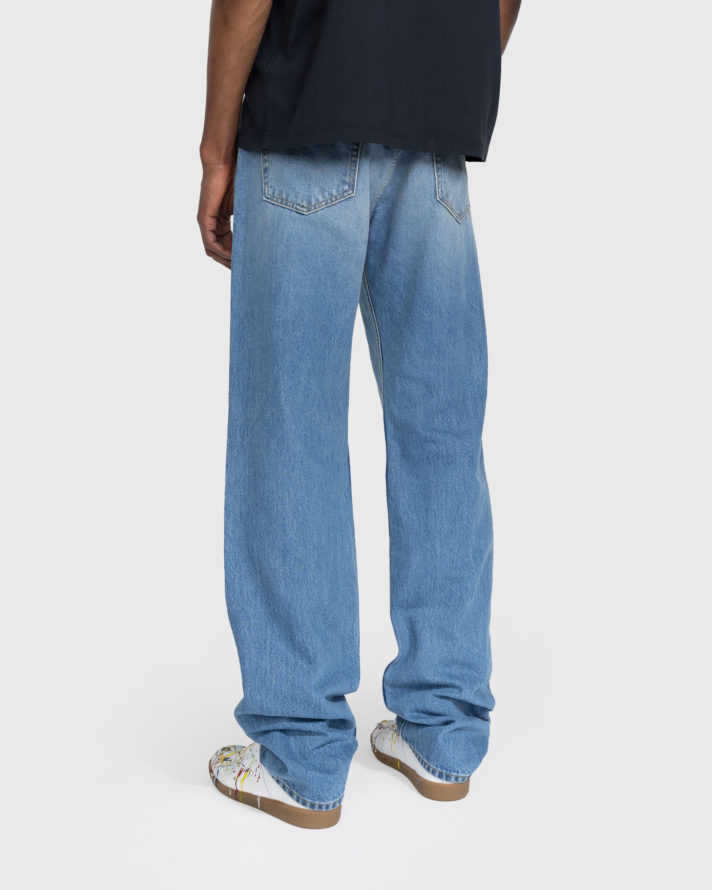 Maison Margiela - Straight Leg Jeans Blue - Clothing - Grey - Image 3