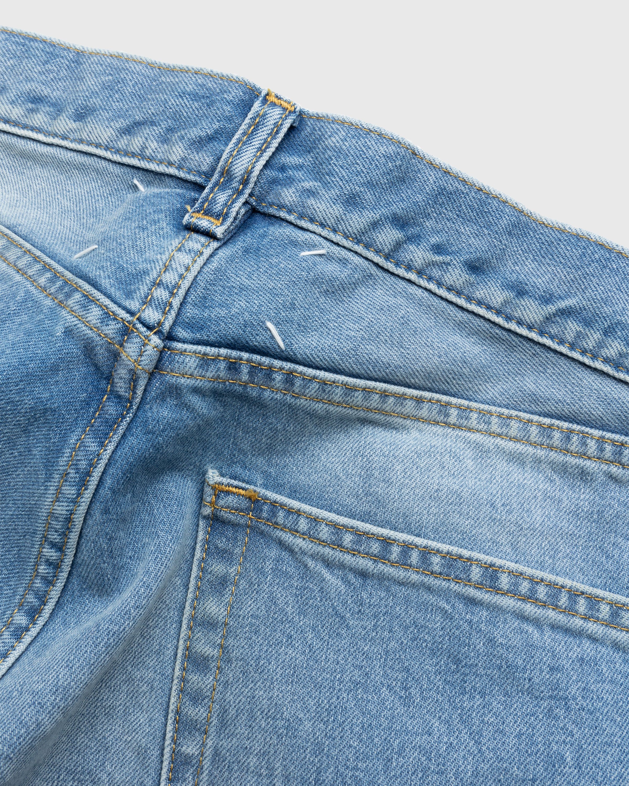 Maison Margiela - Straight Leg Jeans Blue - Clothing - Grey - Image 5