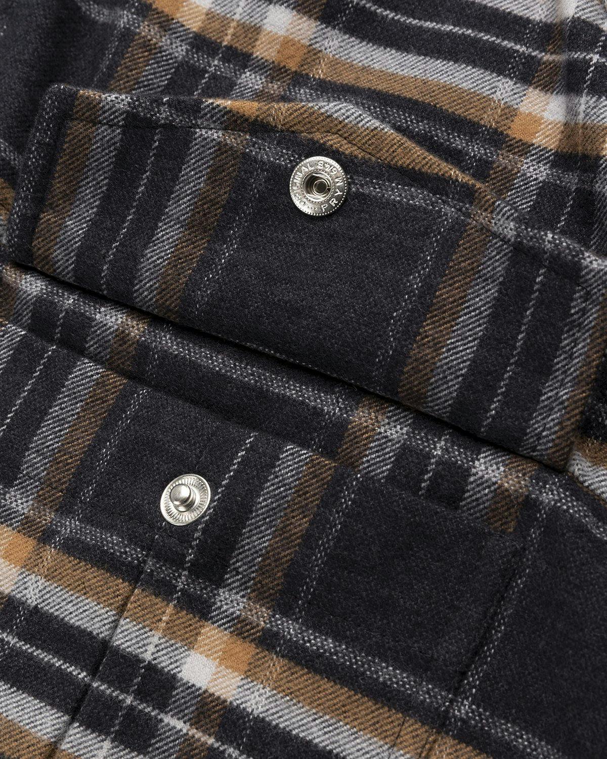 GmbH - Tahir Twill Tartan Shirt Burnt Orange - Clothing - Orange - Image 6