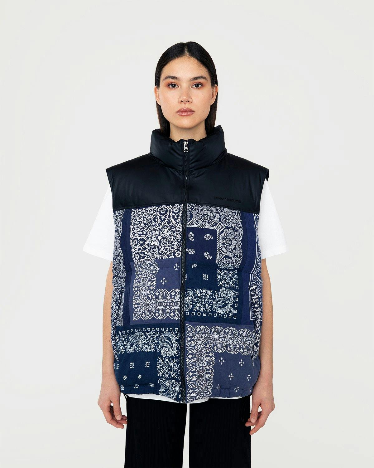 Miyagihidetaka - Bandana Vest Navy - Clothing - Blue - Image 4