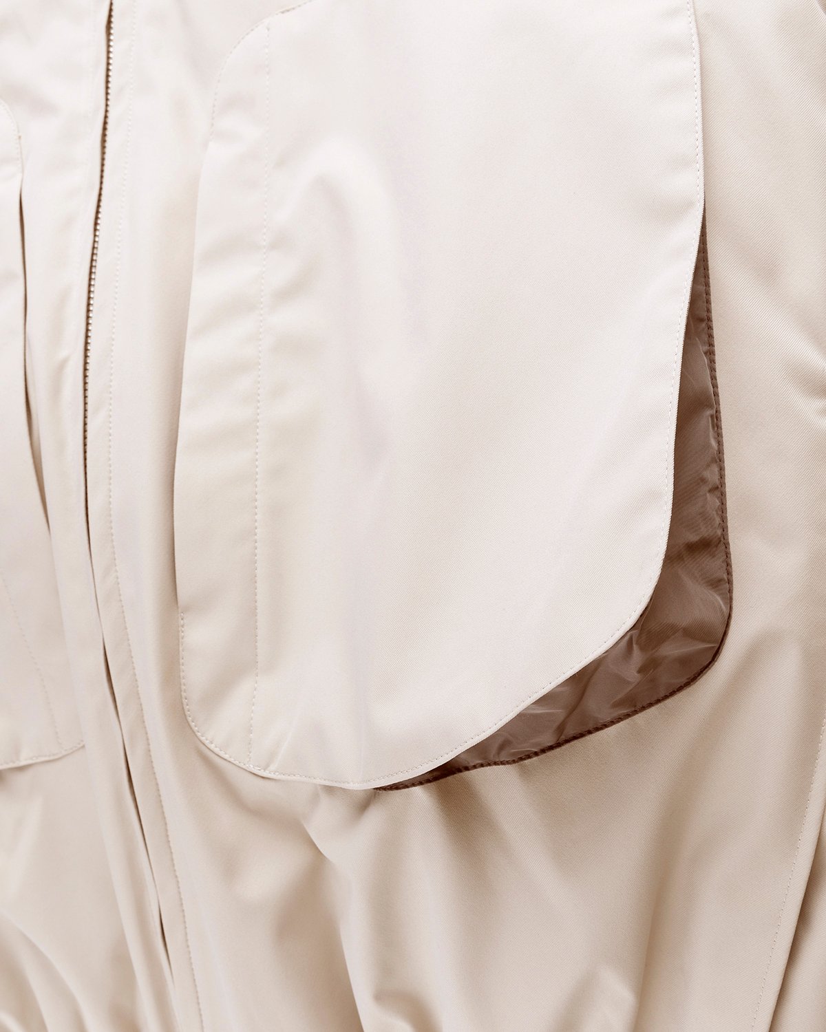 Arnar Mar Jonsson - Sympatex Patch Pocket Outerwear Jacket Beige - Clothing - Beige - Image 4