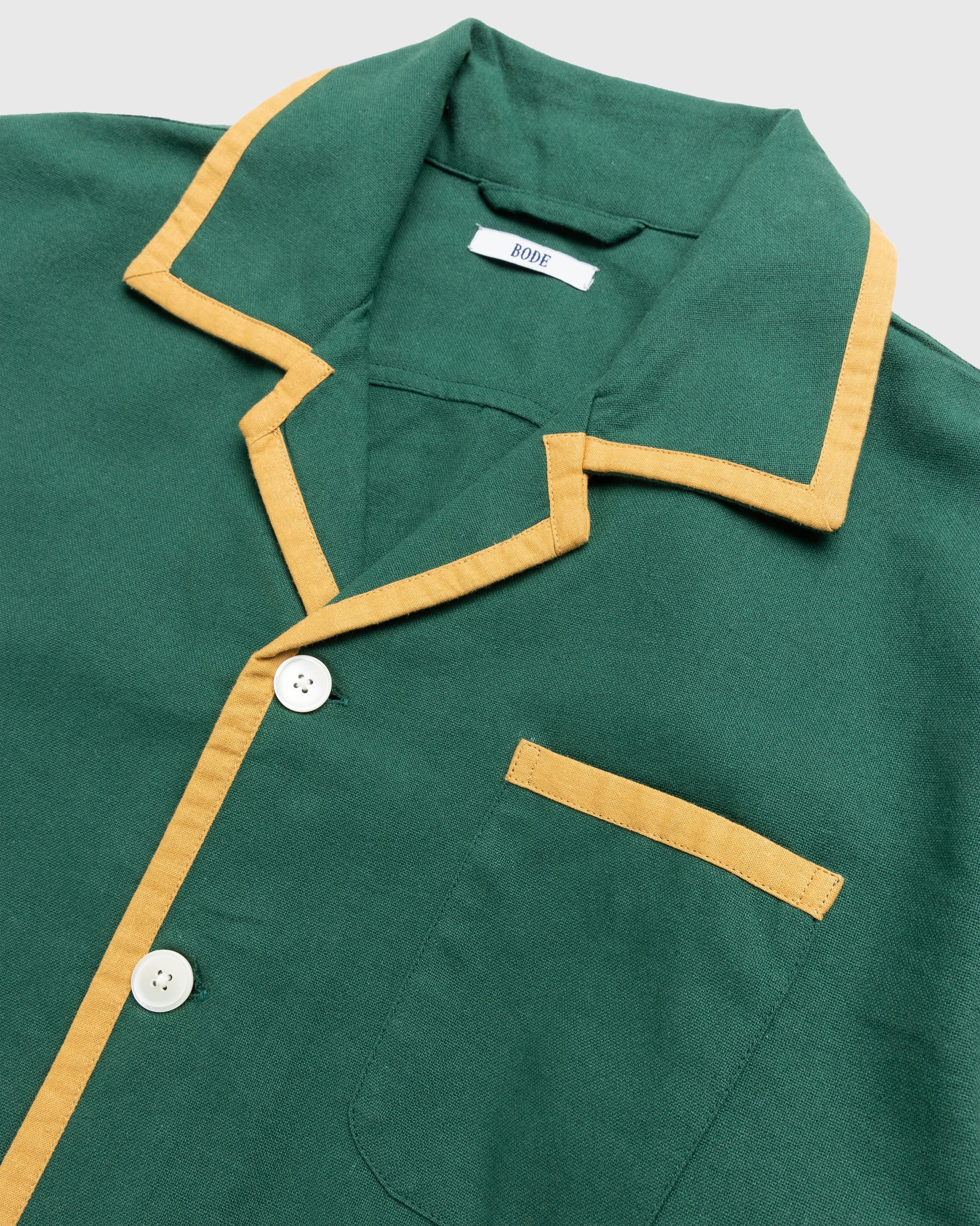 Bode - Dessert Applique Longsleeve Shirt Green - Clothing - Green - Image 2