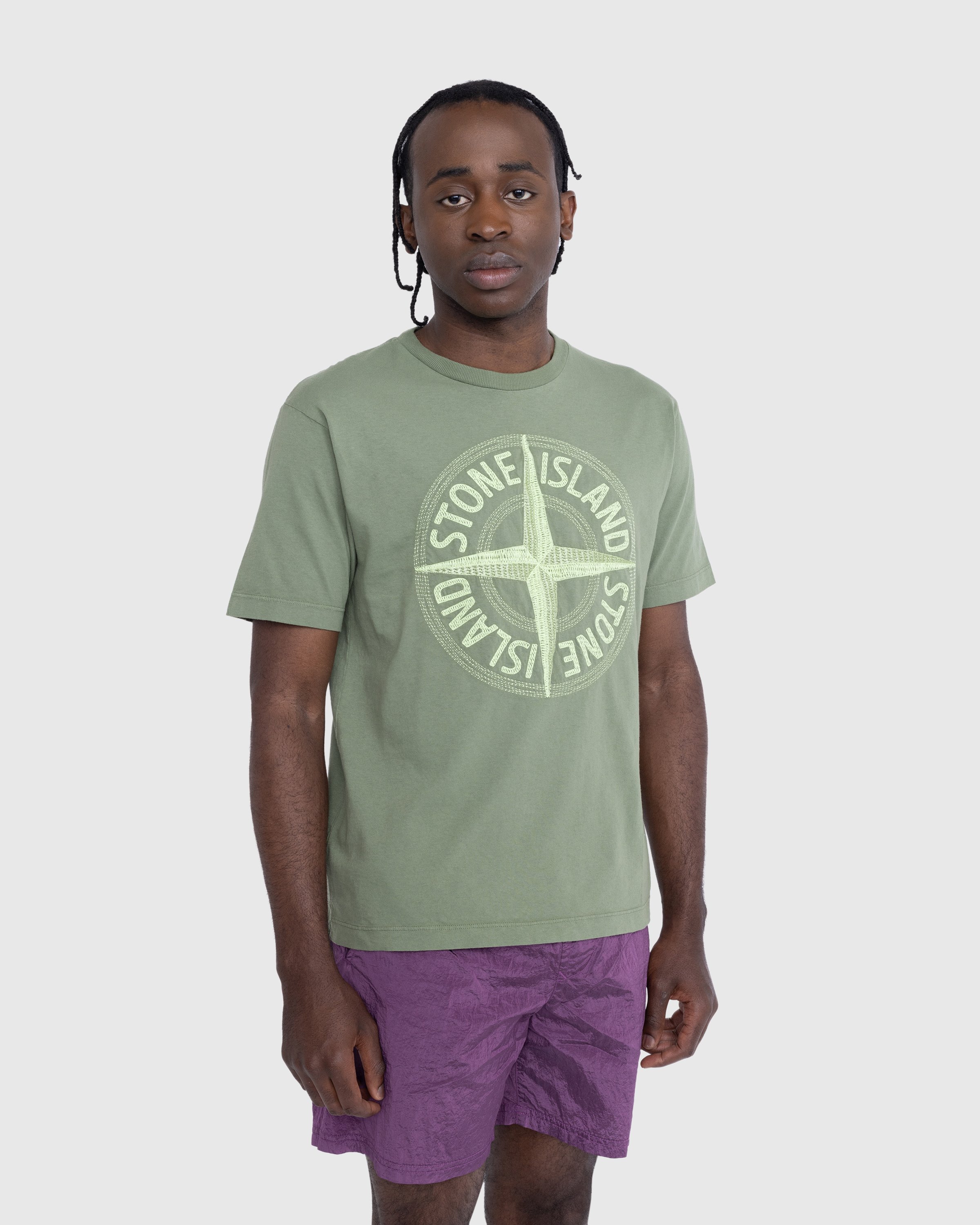 Stone Island - T-Shirt Green 21580 - Clothing - Green - Image 2