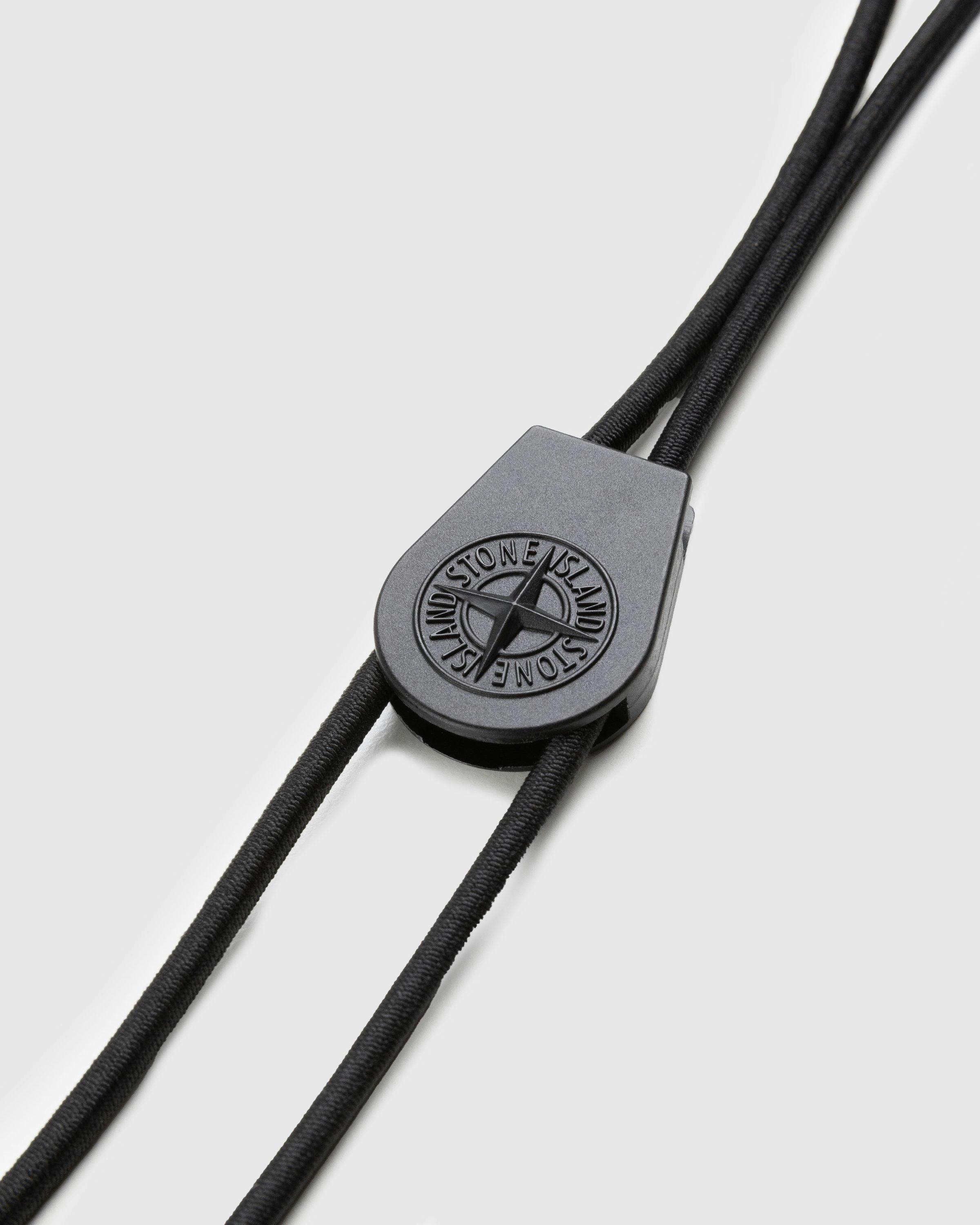 Stone Island - Portachiavi Black 781595364 - Accessories - Black - Image 2
