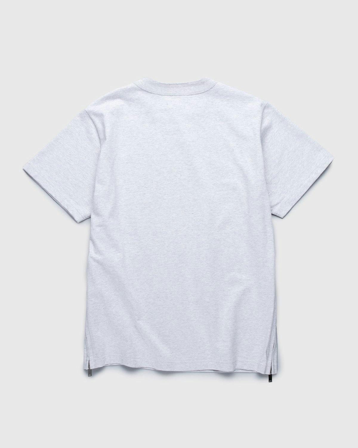 A.P.C. x Sacai - Kiyo T-Shirt Light Grey - Clothing - Grey - Image 2