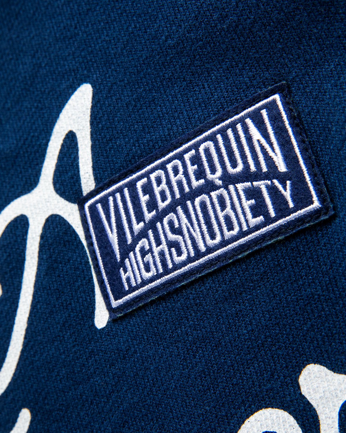 Vilebrequin x Highsnobiety - Logo Hoodie Navy - Clothing - Blue - Image 4