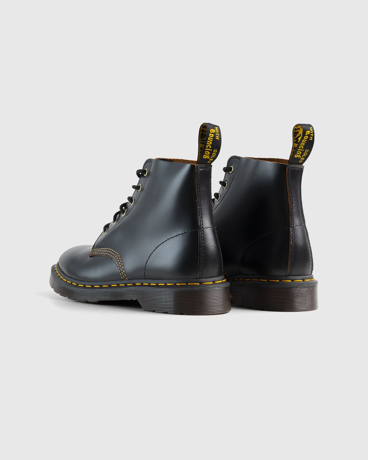 Dr. Martens - 101 Arc Black Vintage Smooth - Footwear - Black - Image 4