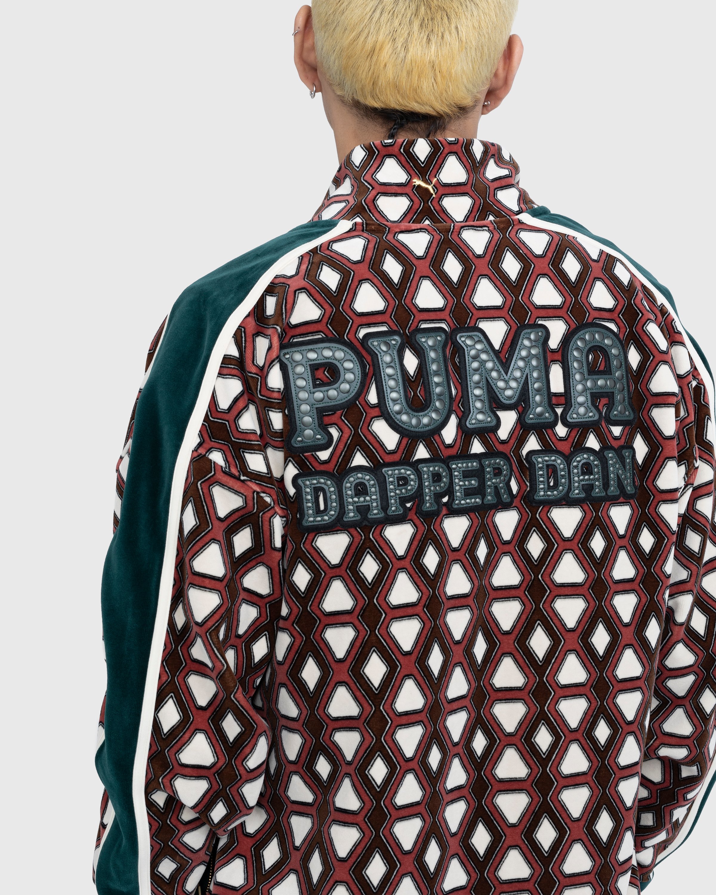 Puma x Dapper Dan - T7 Track Jacket Birch Brown - Clothing - Brown - Image 5