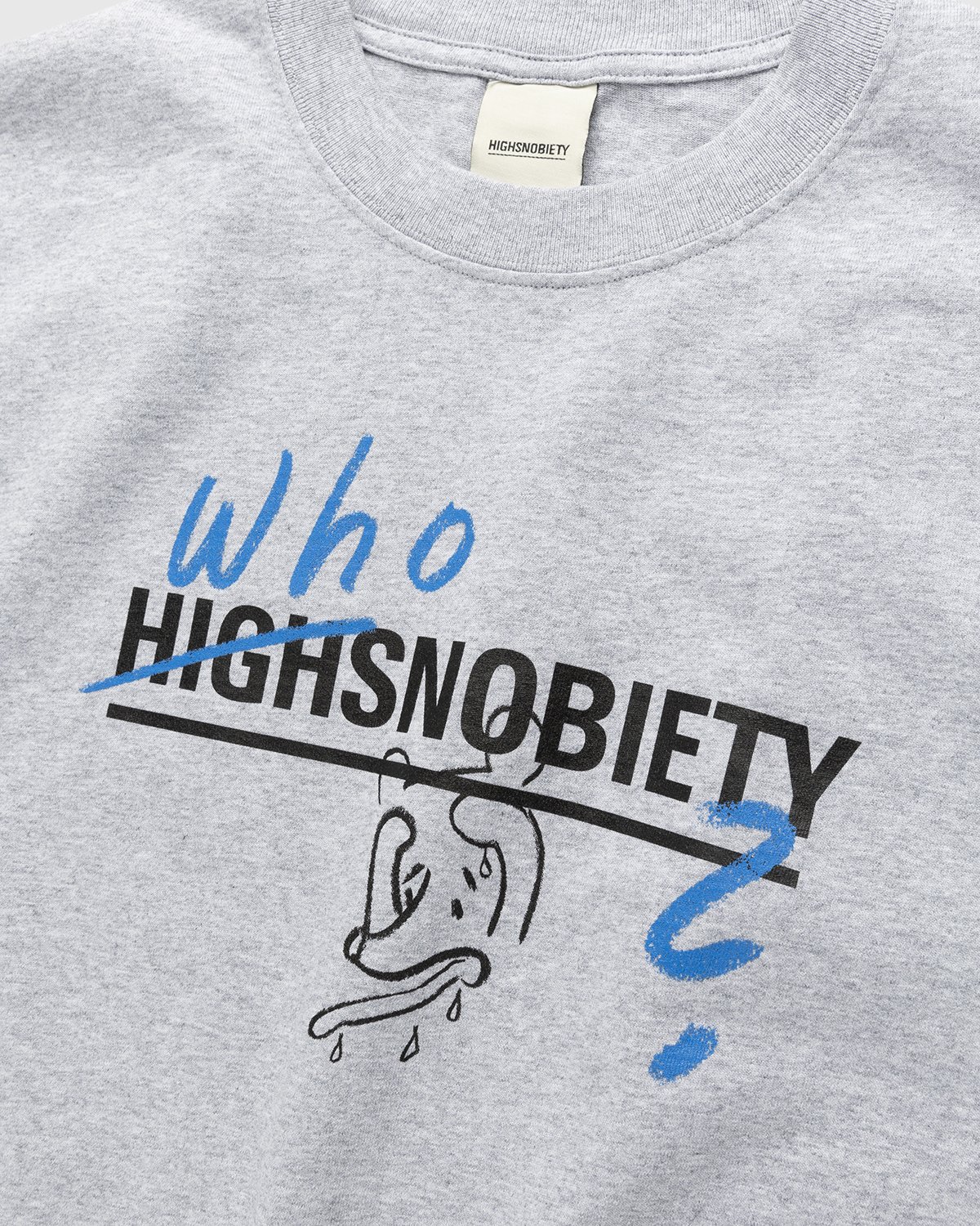 Simon Fujiwara x Highsnobiety - Who The Baer T-Shirt Grey - Clothing - Grey - Image 4