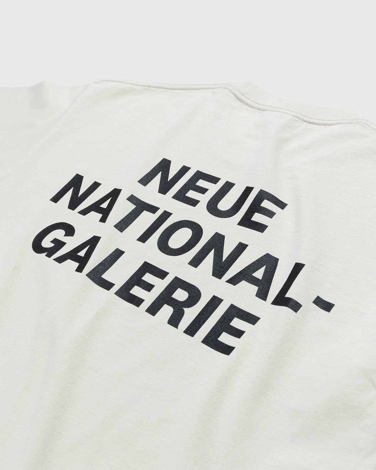 Highsnobiety - Neue National Galerie T-Shirt Eggshell - Clothing - Beige - Image 4