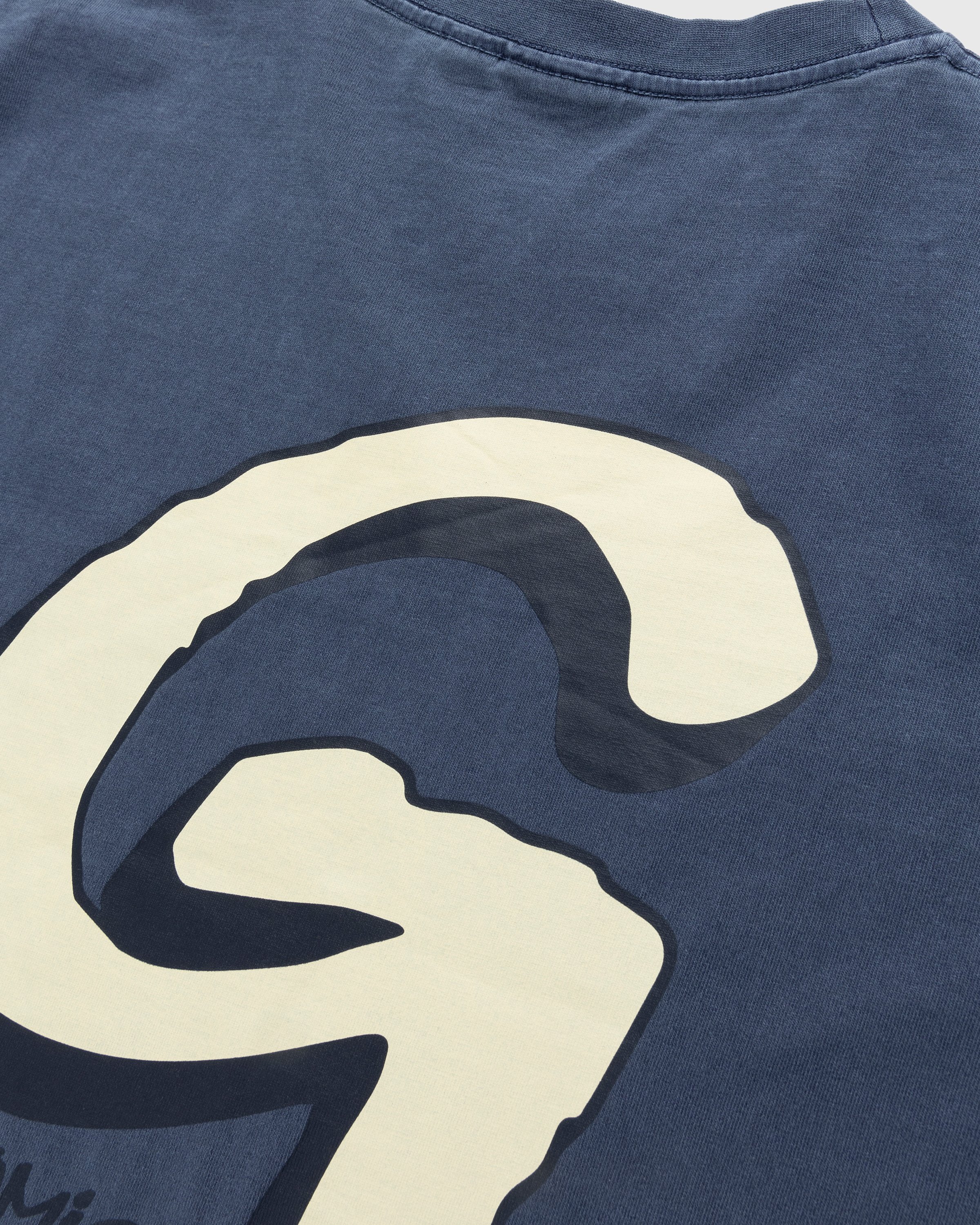 Gramicci - Big G-Logo Tee Navy Pigment - Clothing - Blue - Image 3