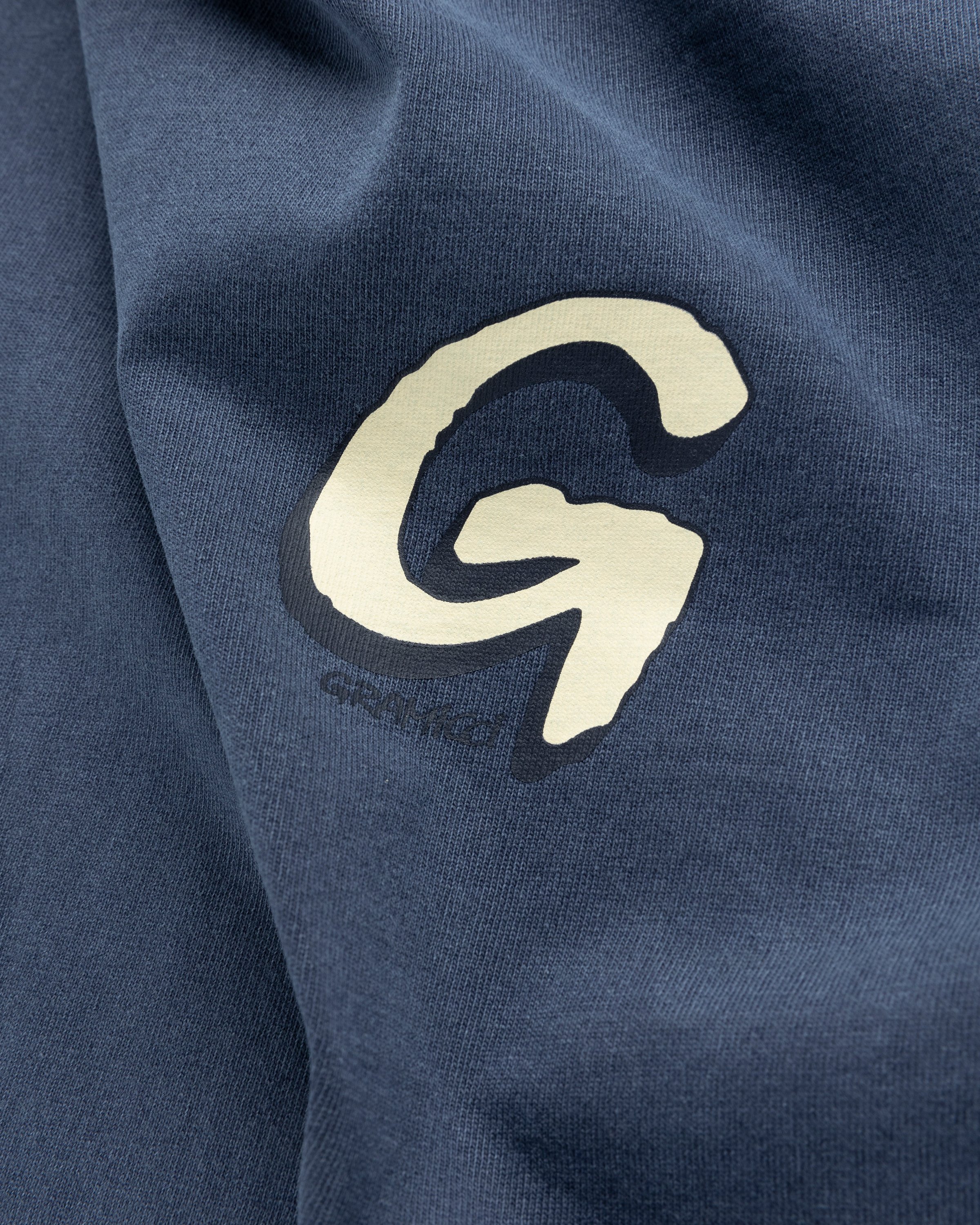 Gramicci - Big G-Logo Tee Navy Pigment - Clothing - Blue - Image 2