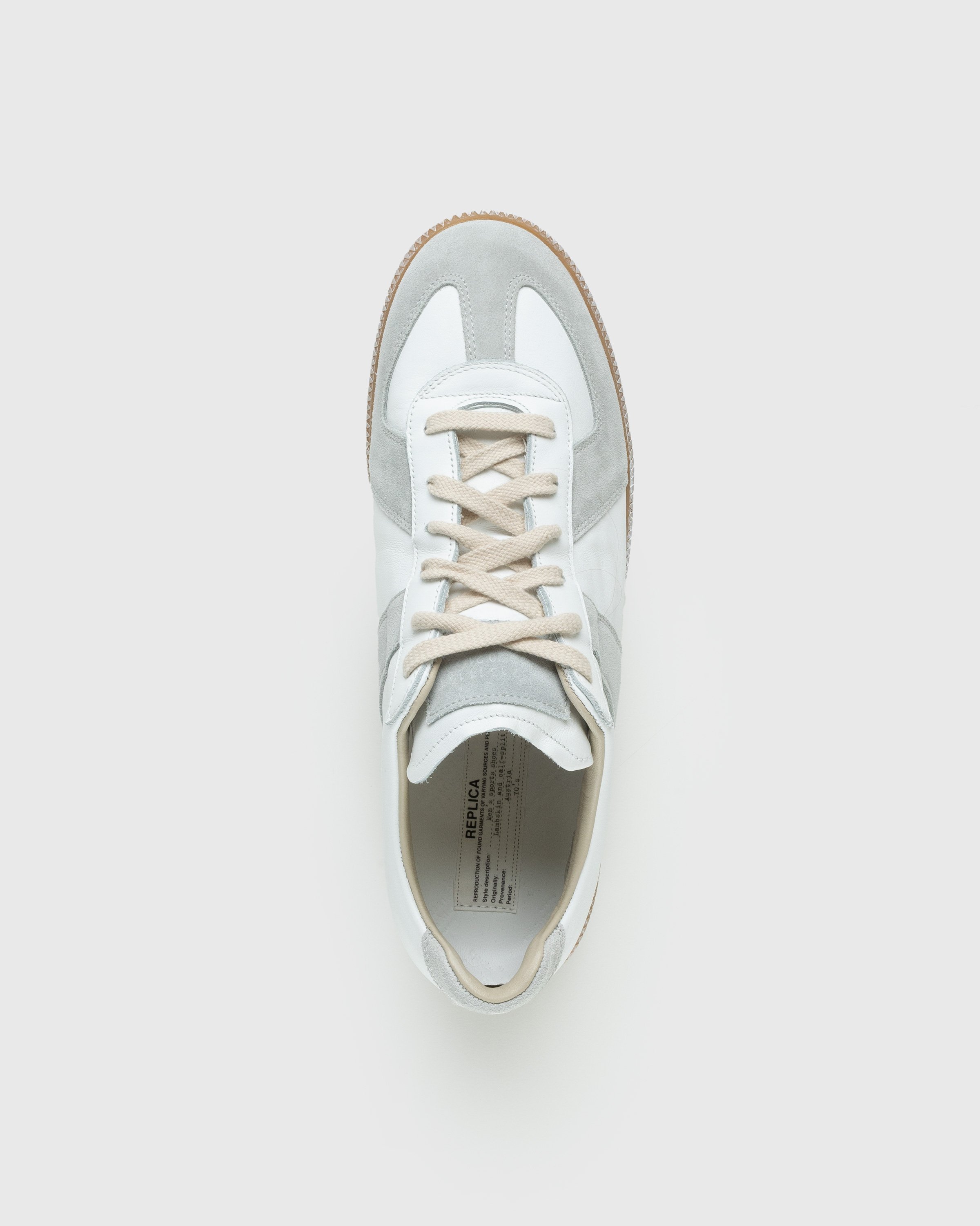 Maison Margiela - Replica Low Top All White - Footwear - Beige - Image 5