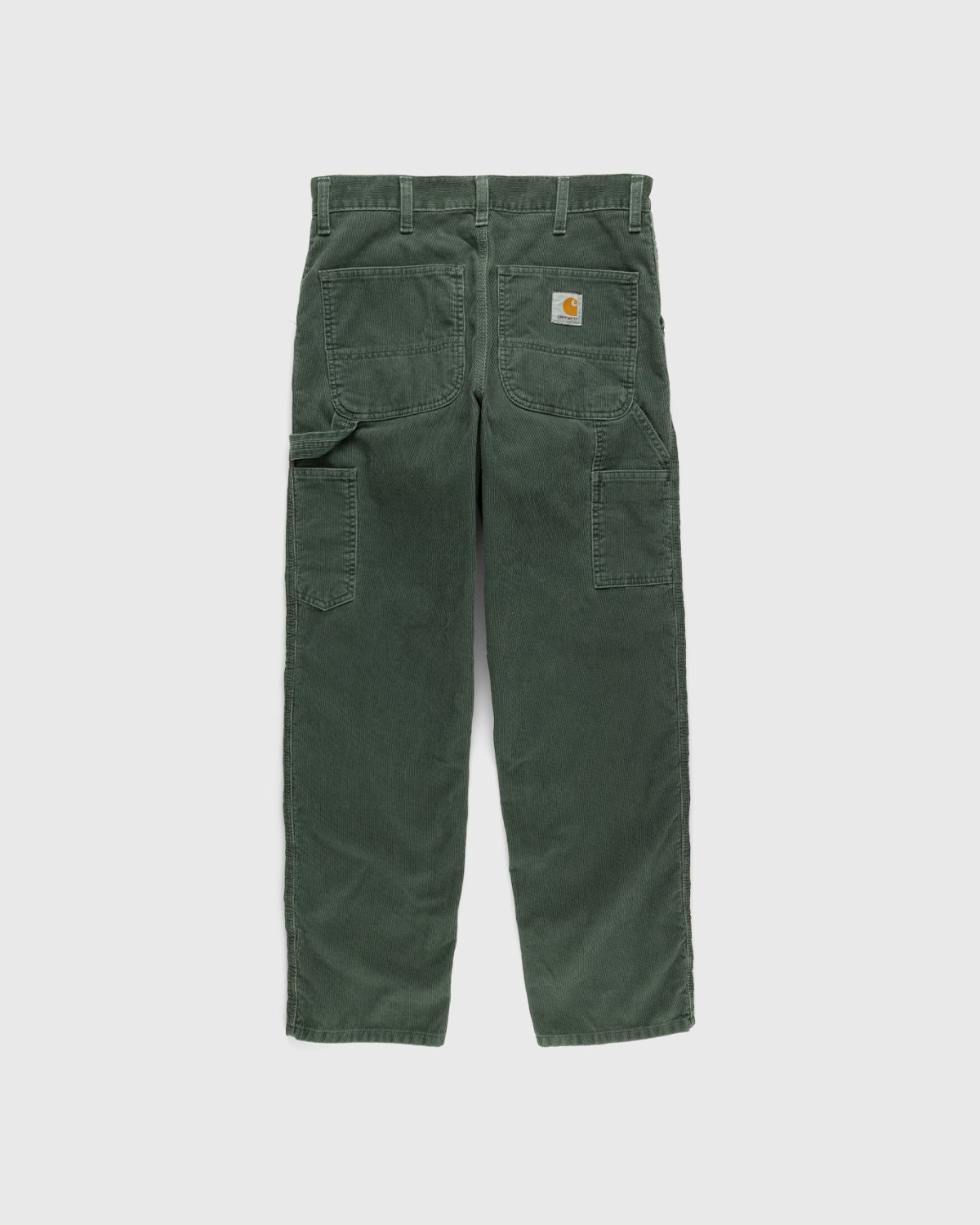 Carhartt WIP - Single Knee Pant Hemlock Green Stone Wash - Clothing - Green - Image 2