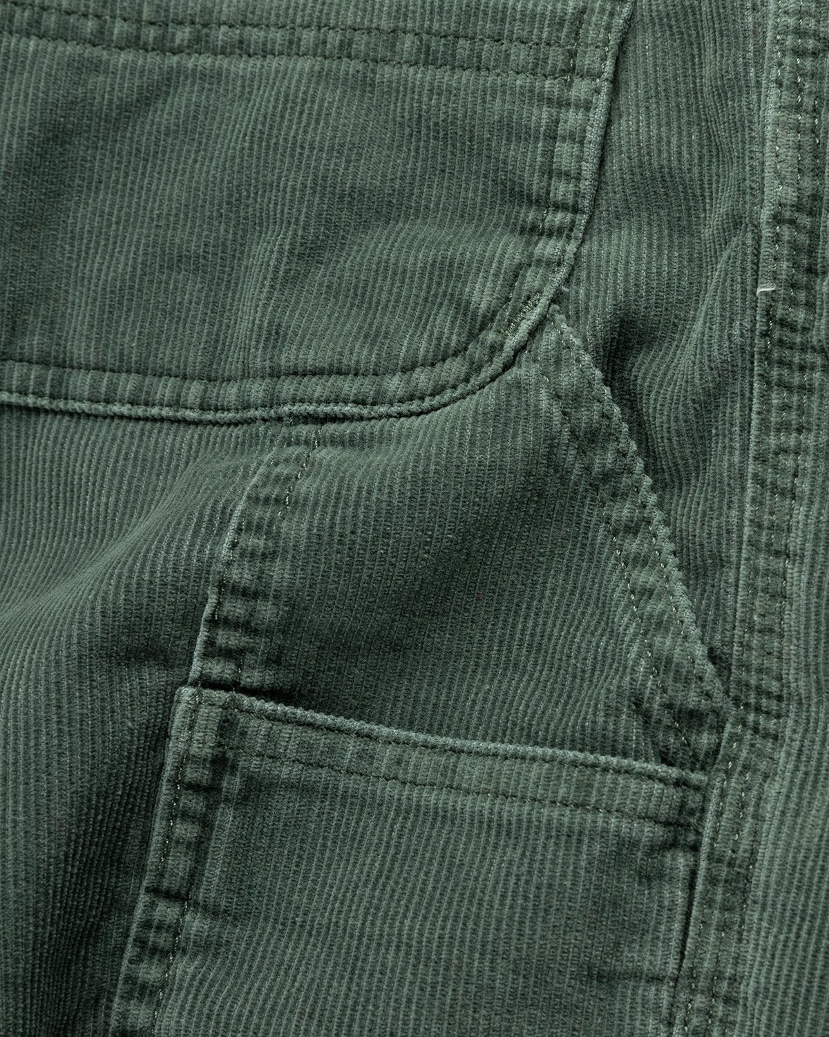 Carhartt WIP - Single Knee Pant Hemlock Green Stone Wash - Clothing - Green - Image 5