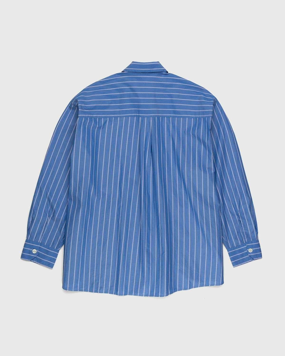 Our Legacy - Borrowed Shirt Blue/White Classic Stripe - Clothing - Blue - Image 2