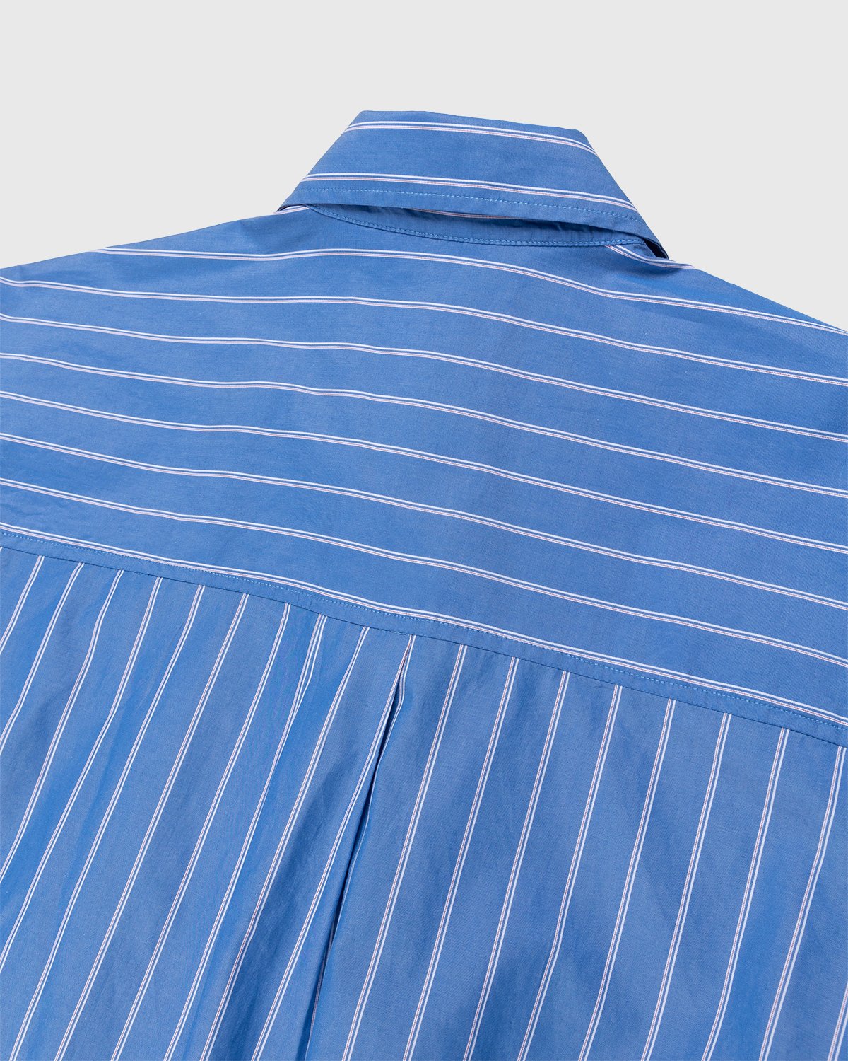 Our Legacy - Borrowed Shirt Blue/White Classic Stripe - Clothing - Blue - Image 3