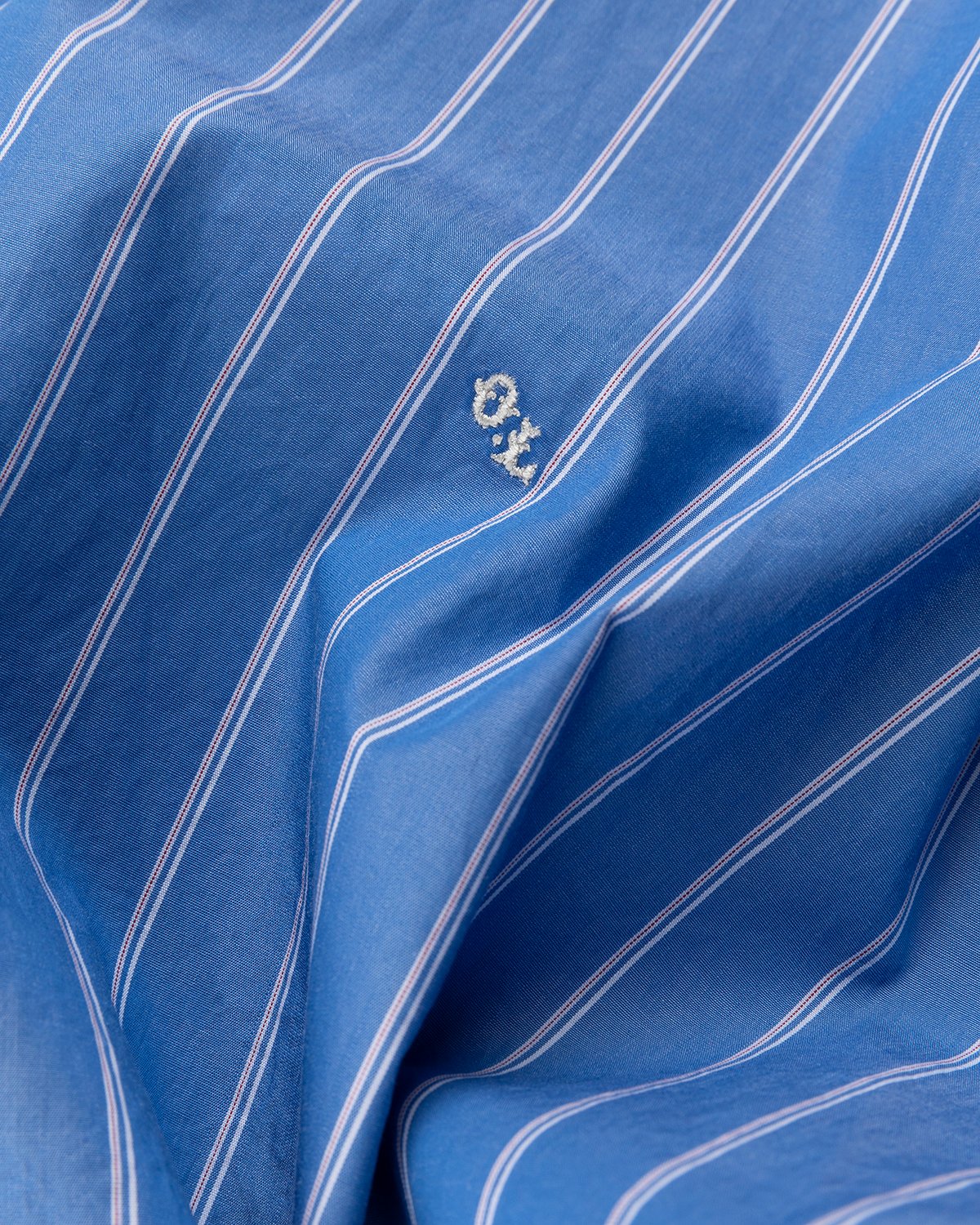 Our Legacy - Borrowed Shirt Blue/White Classic Stripe - Clothing - Blue - Image 5