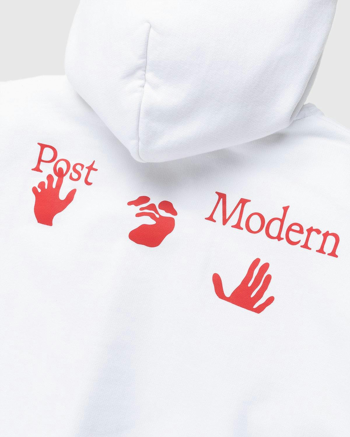 Off-White - Support Post-Modern Hoodie White/Red - Clothing - White - Image 3