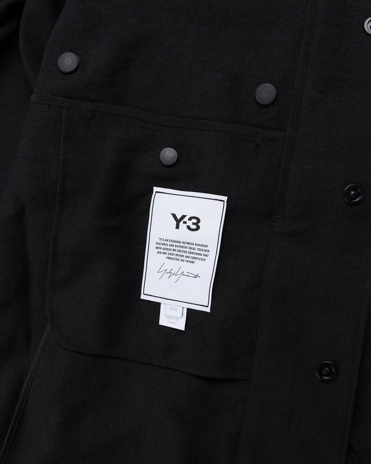 Y-3 - Classic Sport Uniform Coach Jacket Black - Clothing - Black - Image 6