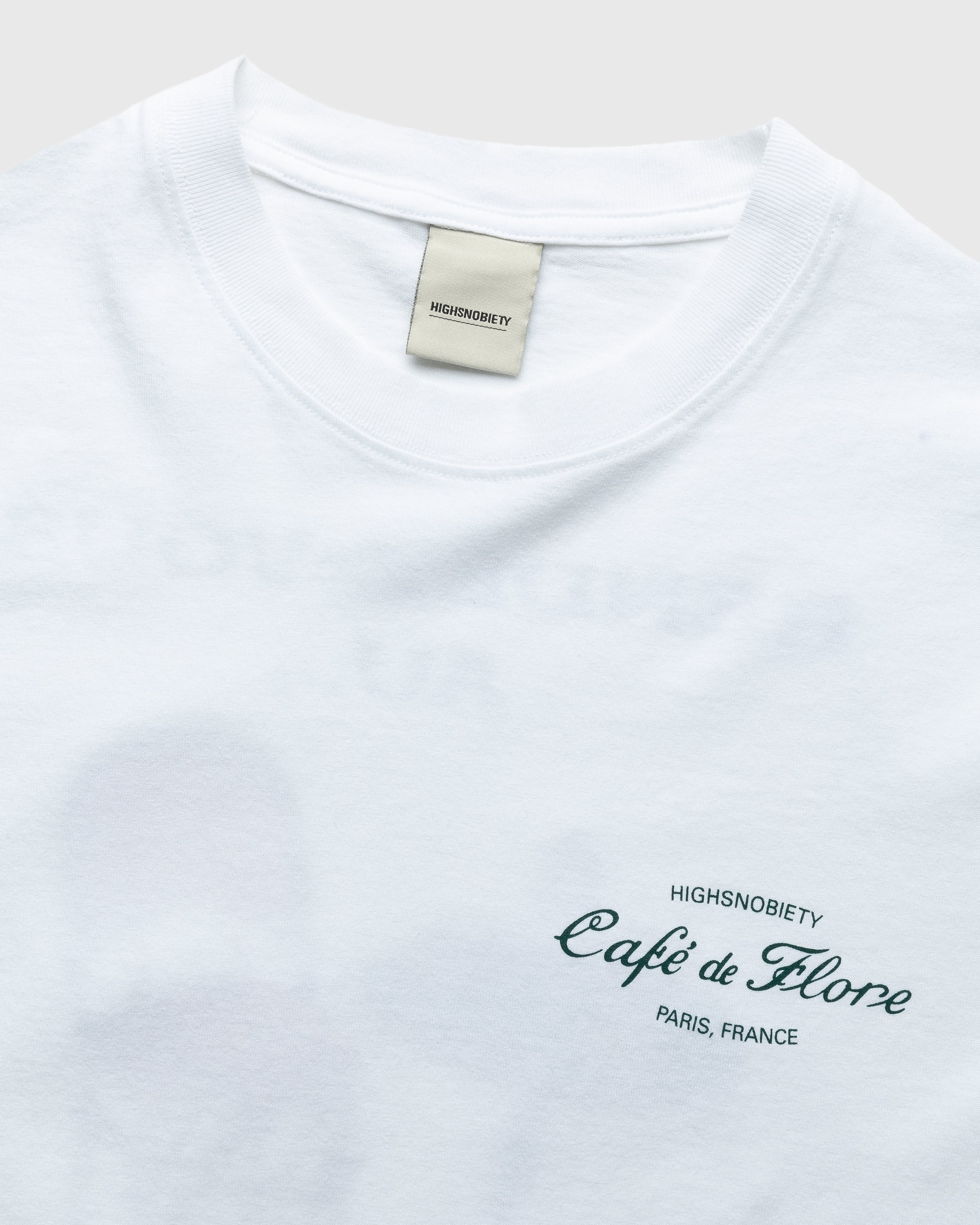 Café de Flore x Highsnobiety - Not In Paris 4 Rendez-vous Au T-Shirt White - Clothing - White - Image 3