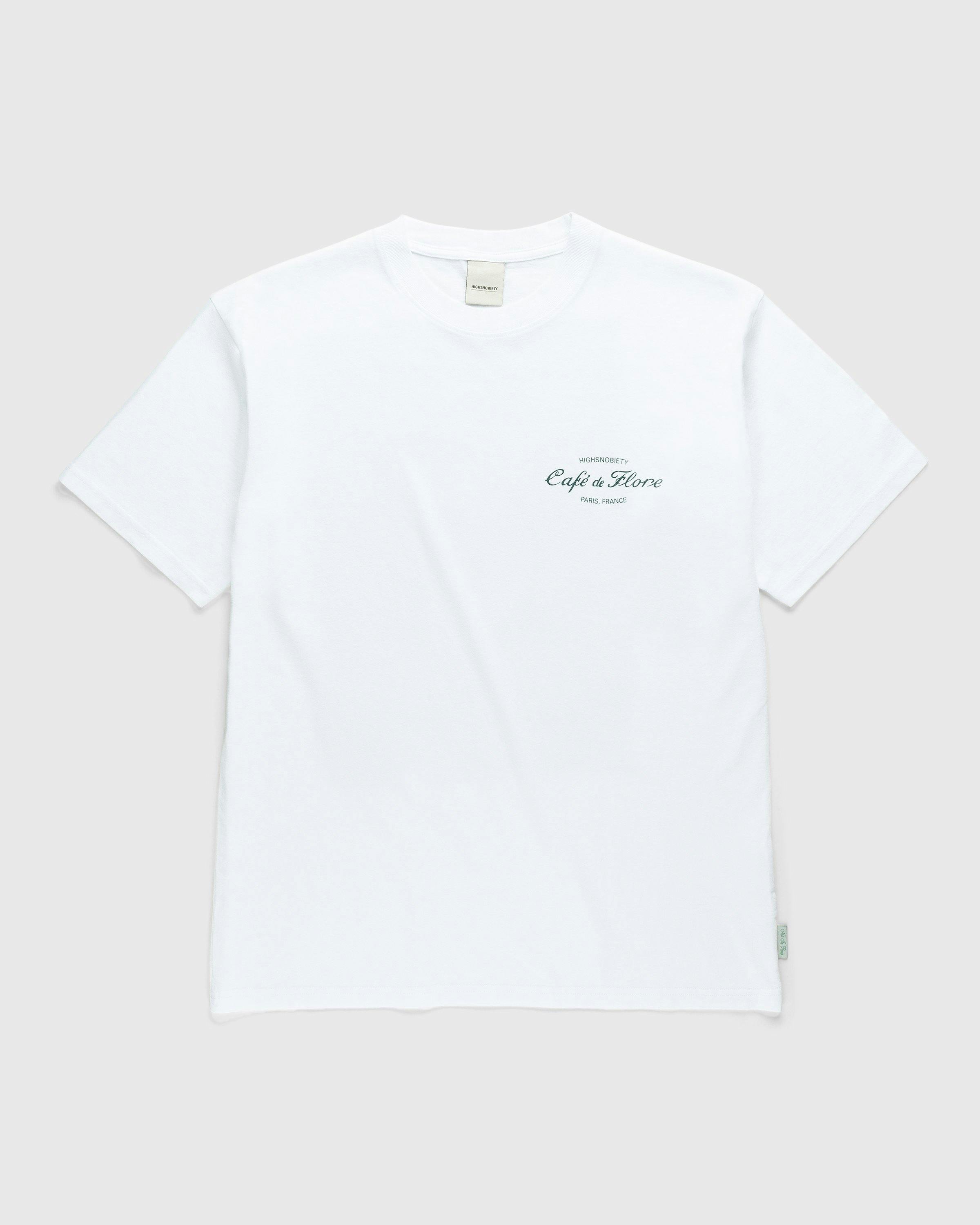 Café de Flore x Highsnobiety - Not In Paris 4 Rendez-vous Au T-Shirt White - Clothing - White - Image 2