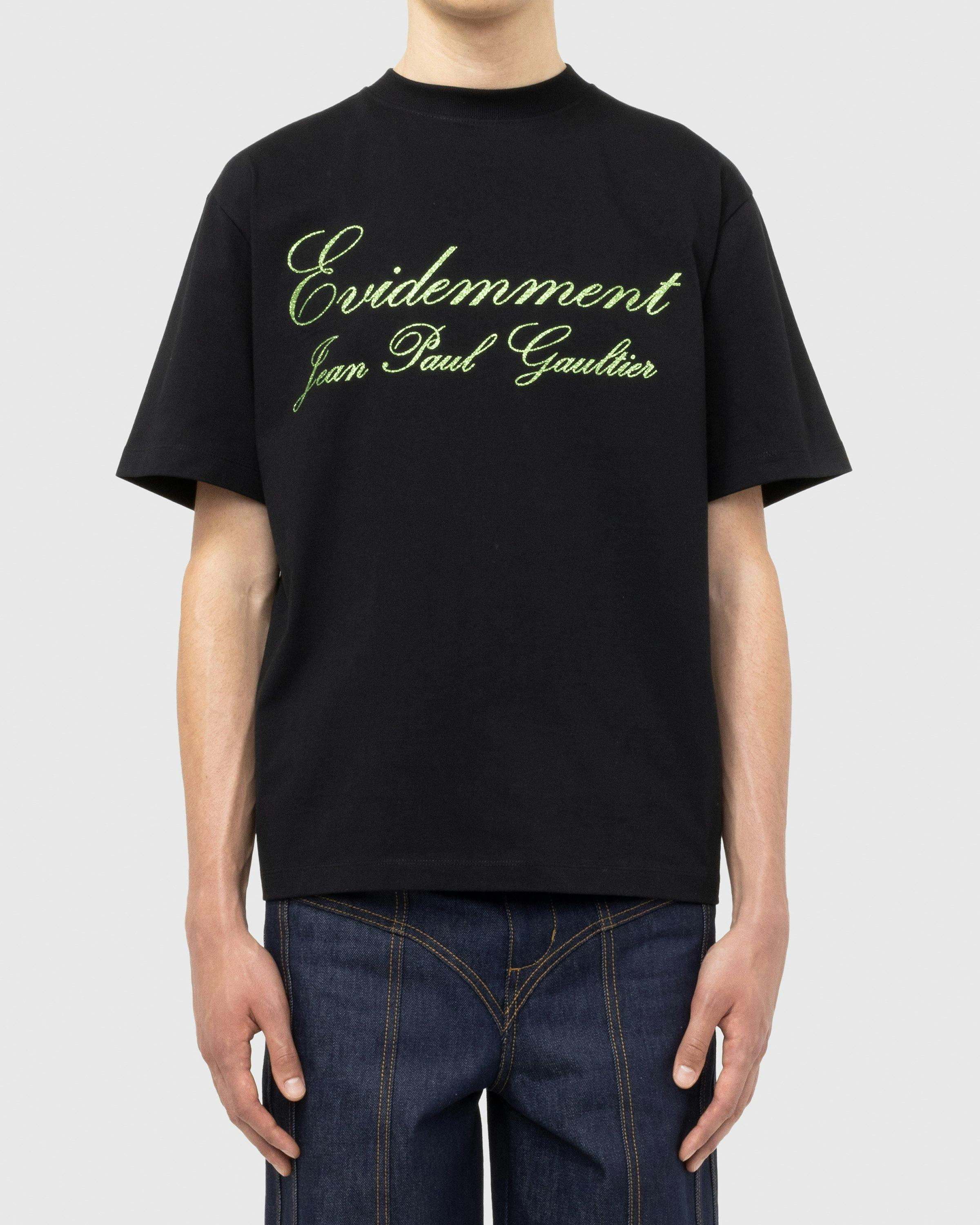 Jean Paul Gaultier - Évidemment T-Shirt Black - Clothing - Black - Image 2