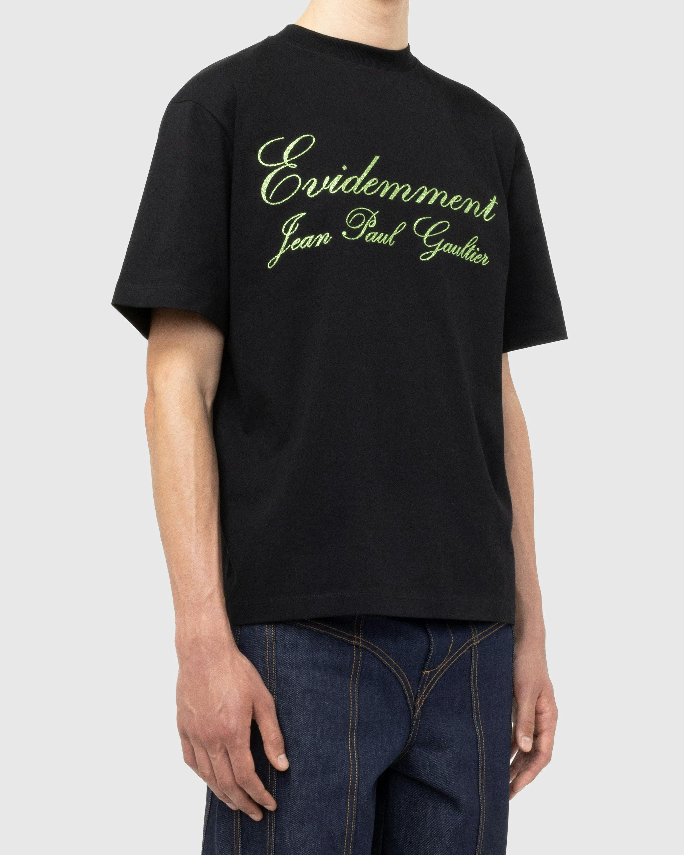 Jean Paul Gaultier - Évidemment T-Shirt Black - Clothing - Black - Image 5