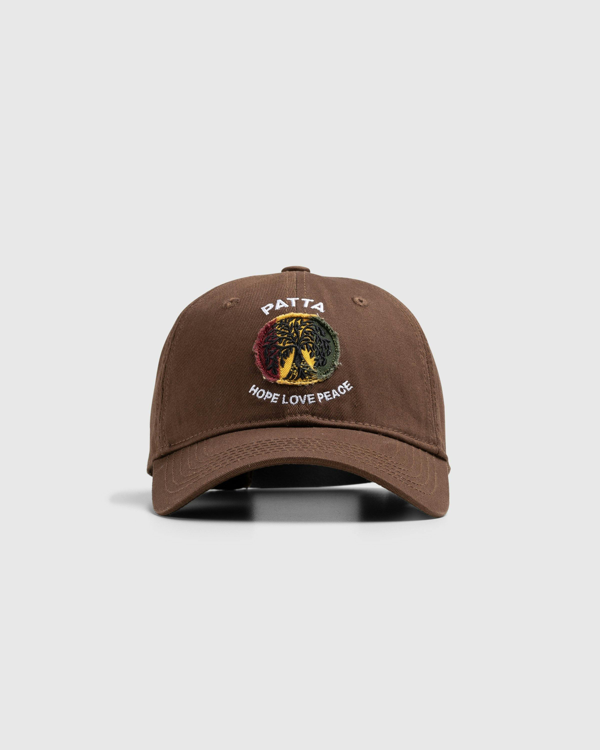 Patta - Hope Love Peace Sports Cap - Accessories - Brown - Image 2