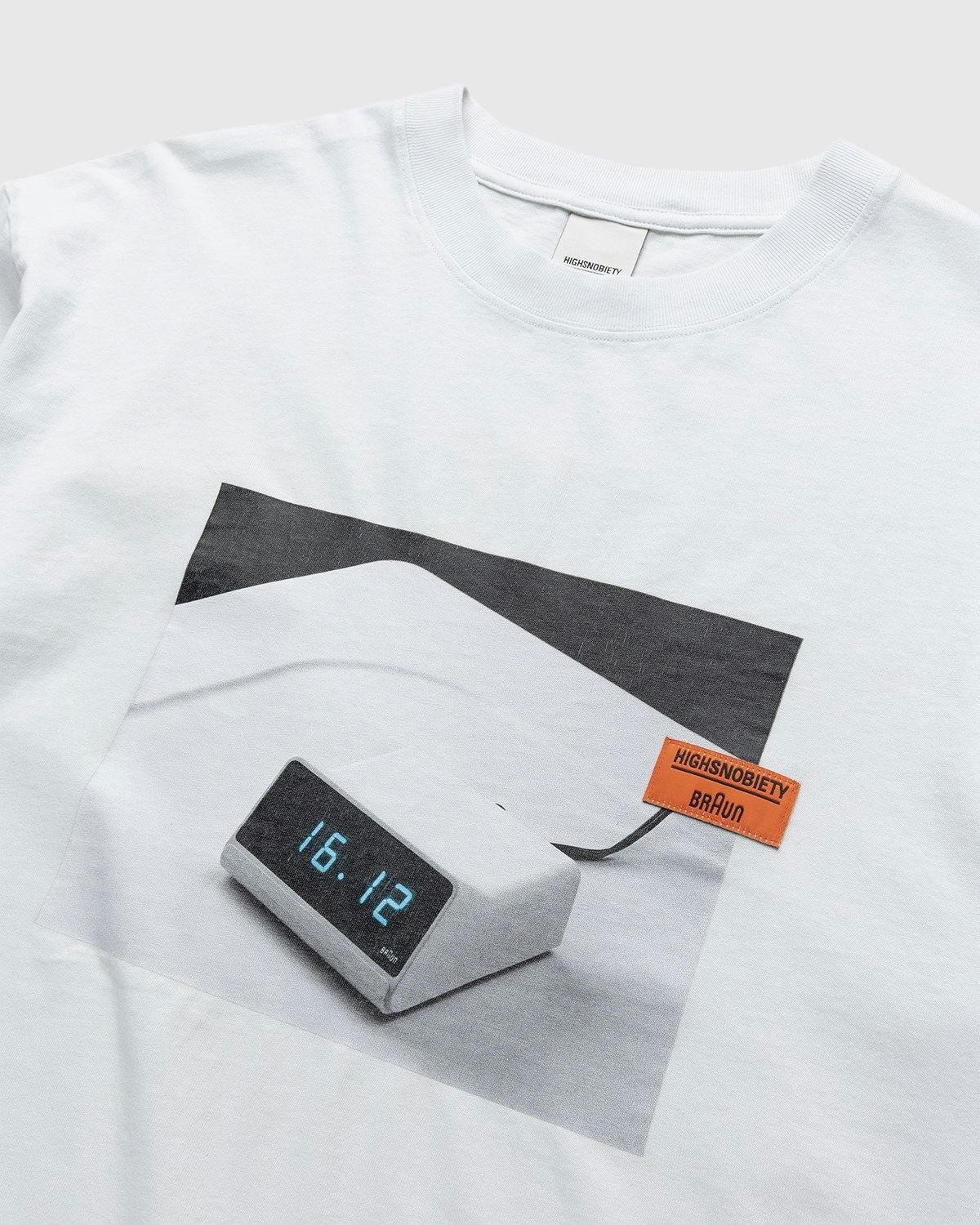 BRAUN x Highsnobiety - DN 40 T-Shirt Light Grey - Clothing - Grey - Image 4